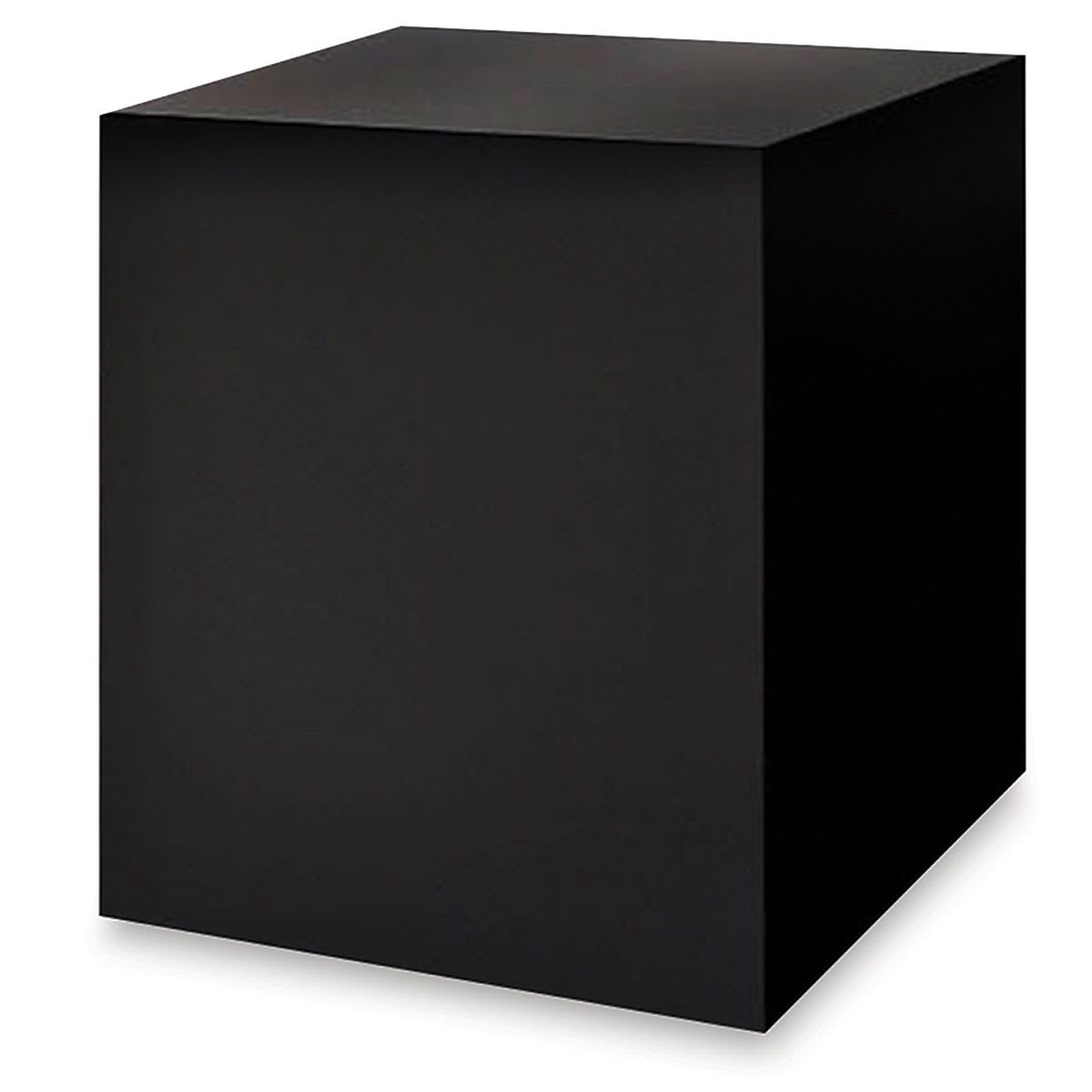 Xylem Laminate Pedestal - 15" x 15" x 18", Black