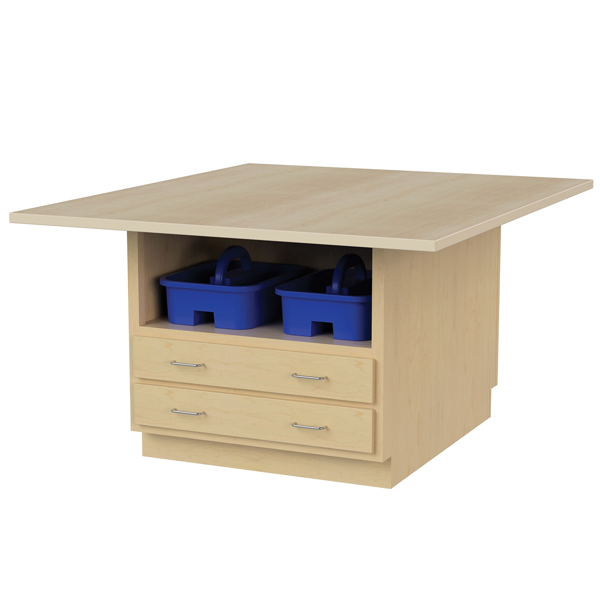 Hann Craft and Project Workstations - Maple Laminate Top