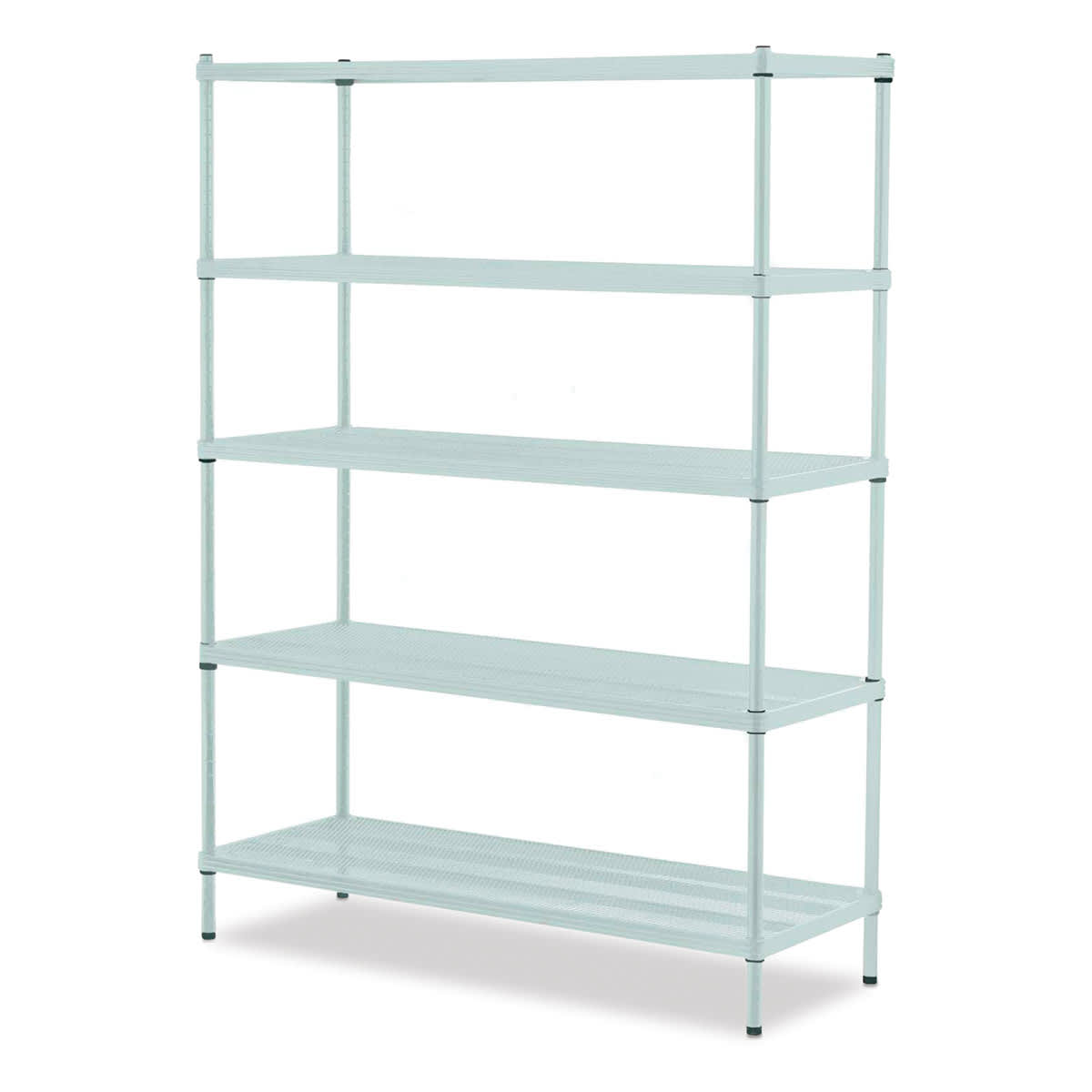 Design Ideas MeshWorks Shelving Units - Sage, 5-Tier