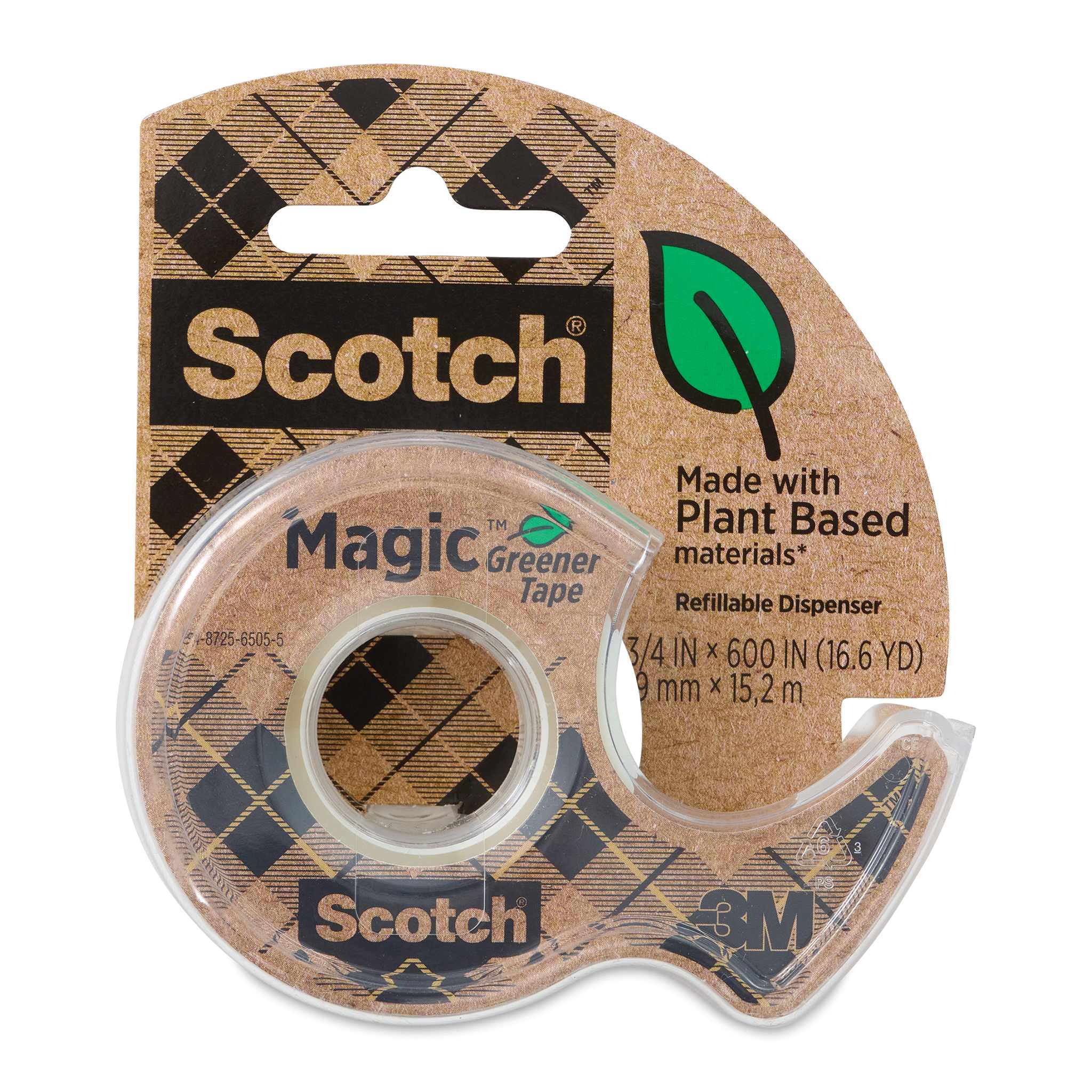 Scotch Magic Greener Tape, 3/4 in x 16.6 yd | CVS