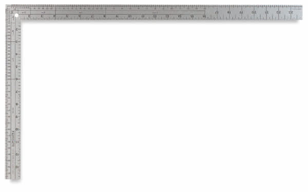 Fairgate Designer L-Square - Aluminum, English, 24" x 14"