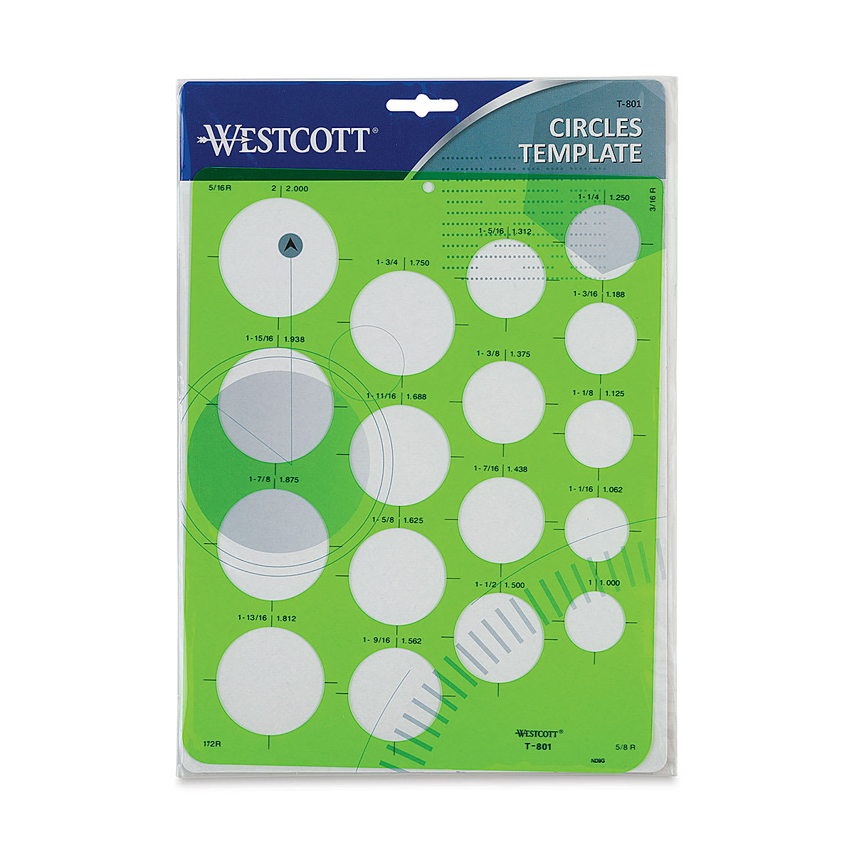 Stencil/Drawing Template,Circle Arrw,PVC, T-801