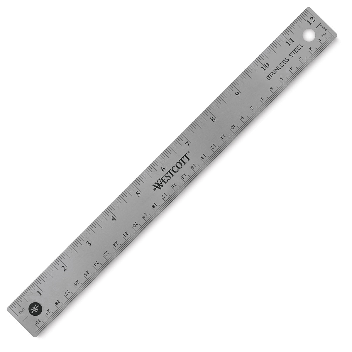 Westcott Flexible Stainless Steel Ruler - 12