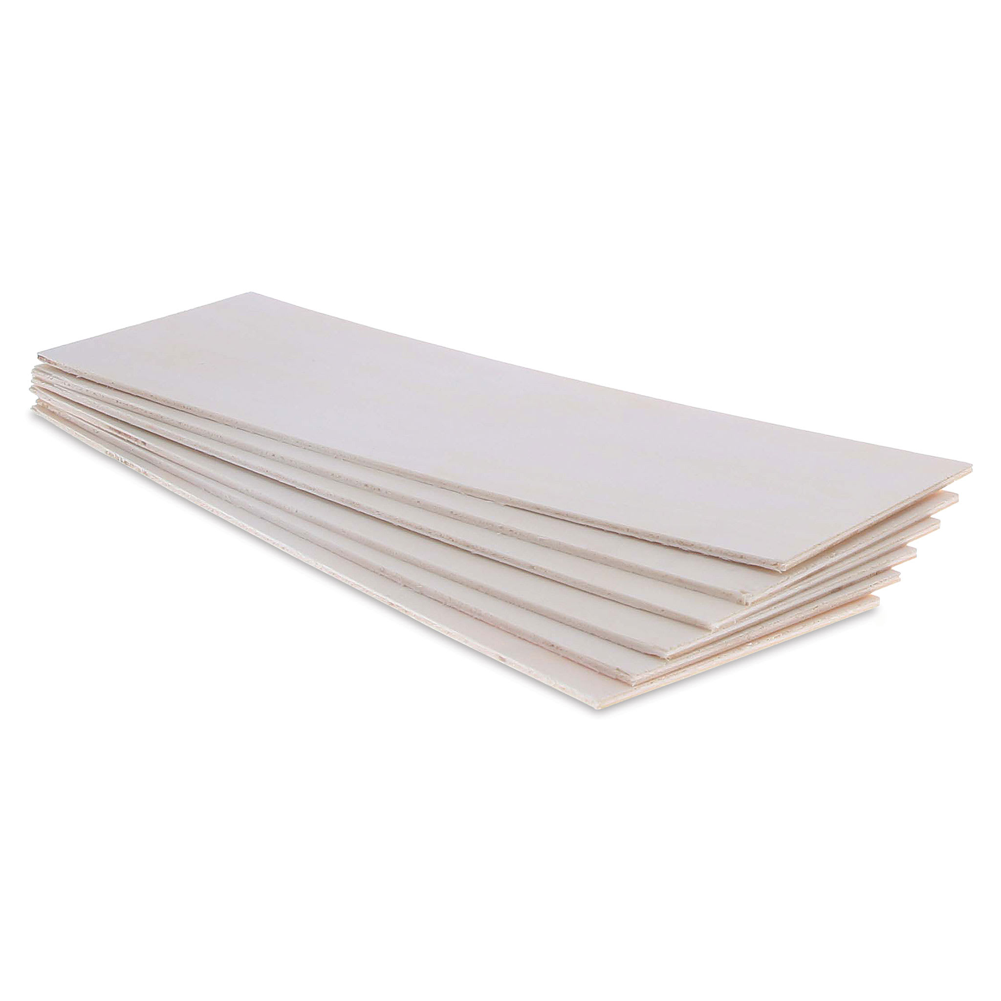 Midwest Products Aspen Birch Plywood - 1/10" x 4" x 12", Pkg of 6