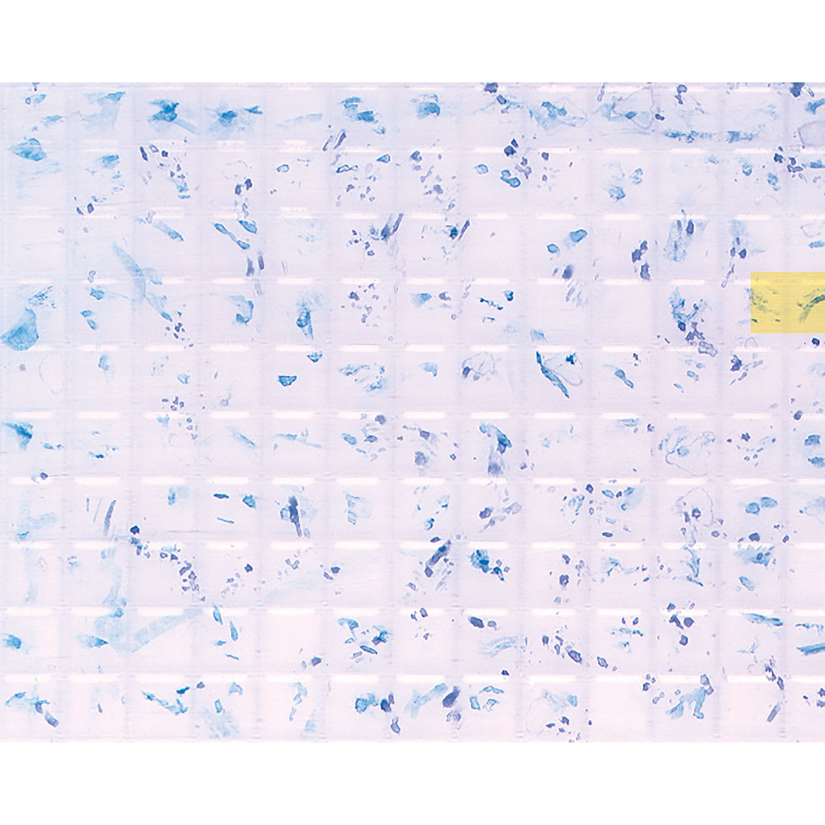 PLS91542 0.18 in. Square Tile Pattern Plastic Sheets, White - Count 2
