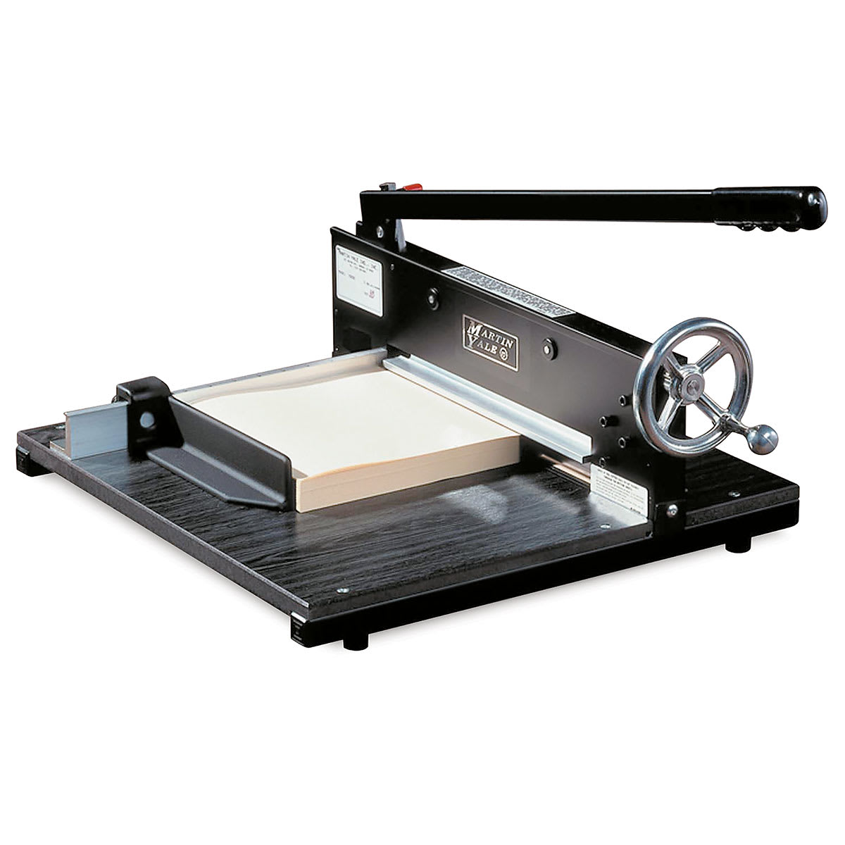 7000E Commercial Stack Paper Cutter 200 Sheets Wood Base 16 in. x 20 in.
