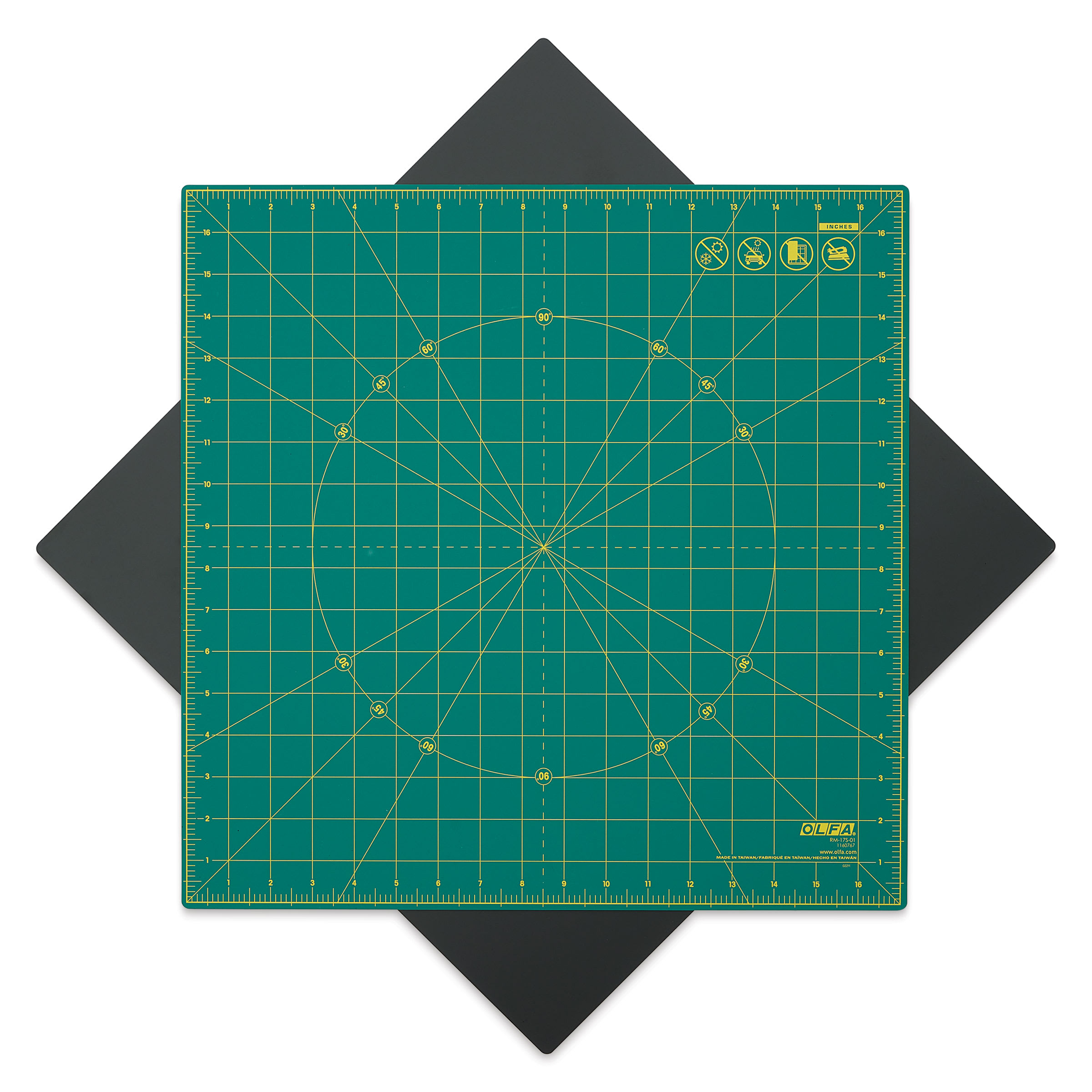 Olfa Rotating Cutting Mat - 17" x 17"