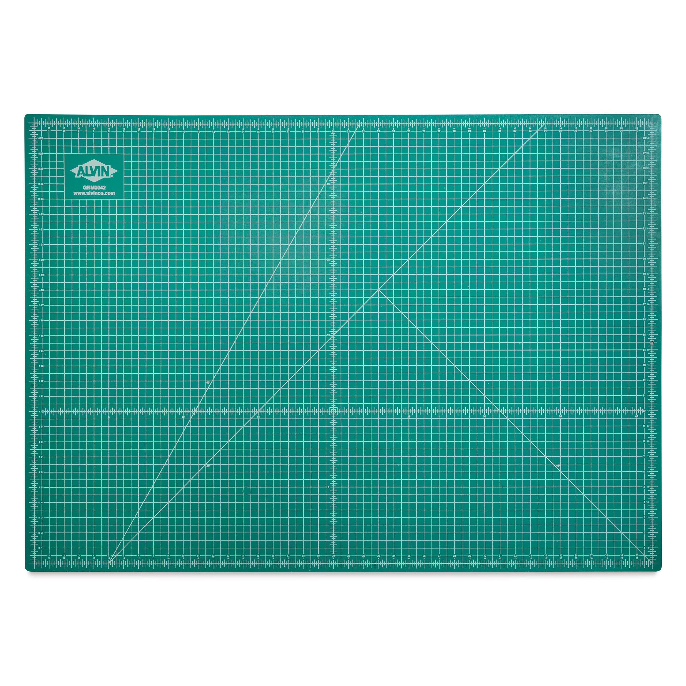 Alvin Cutting Mat - 30" x 42", Green/Black