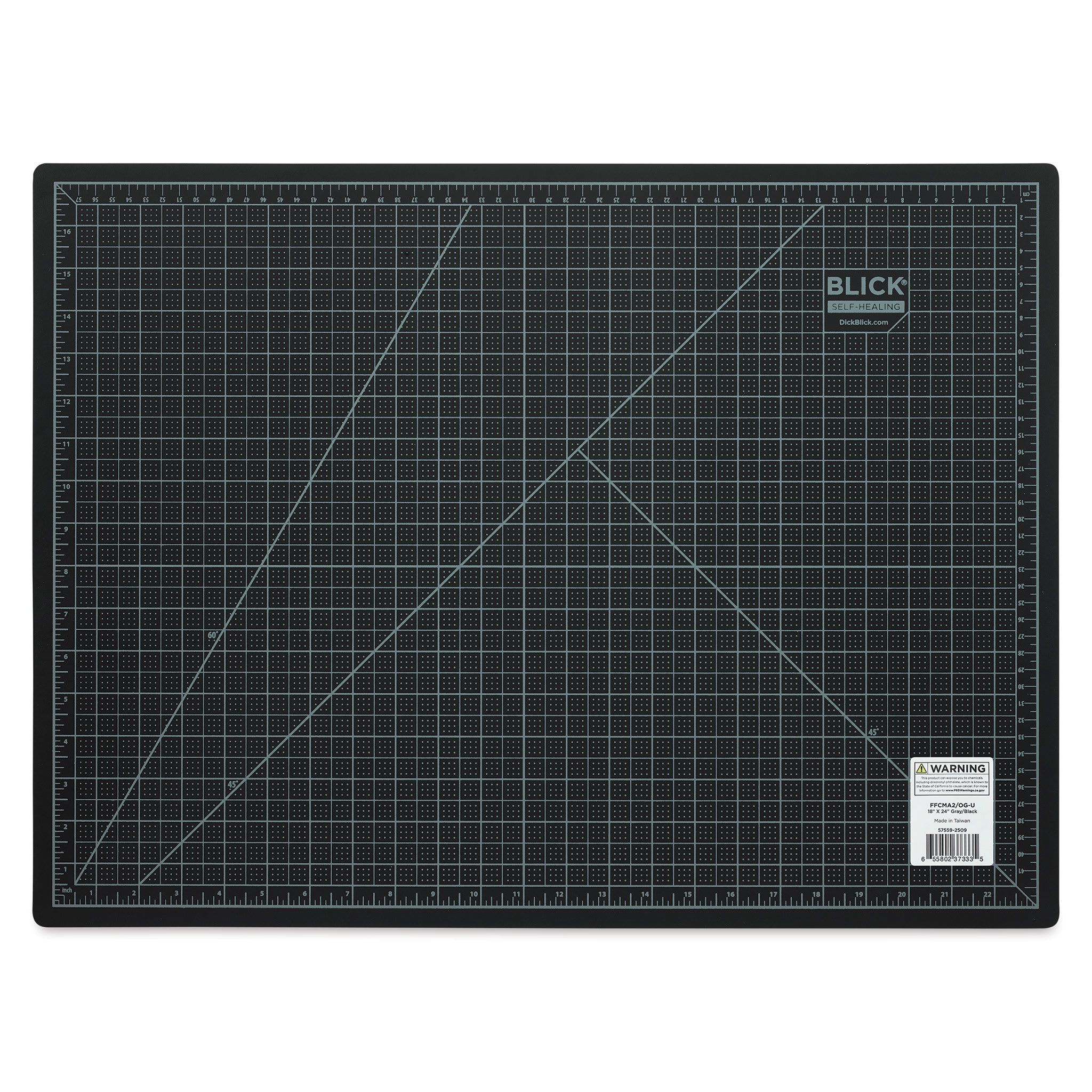 Blick Cutting Mat - Gray/Black, 18" x 24"