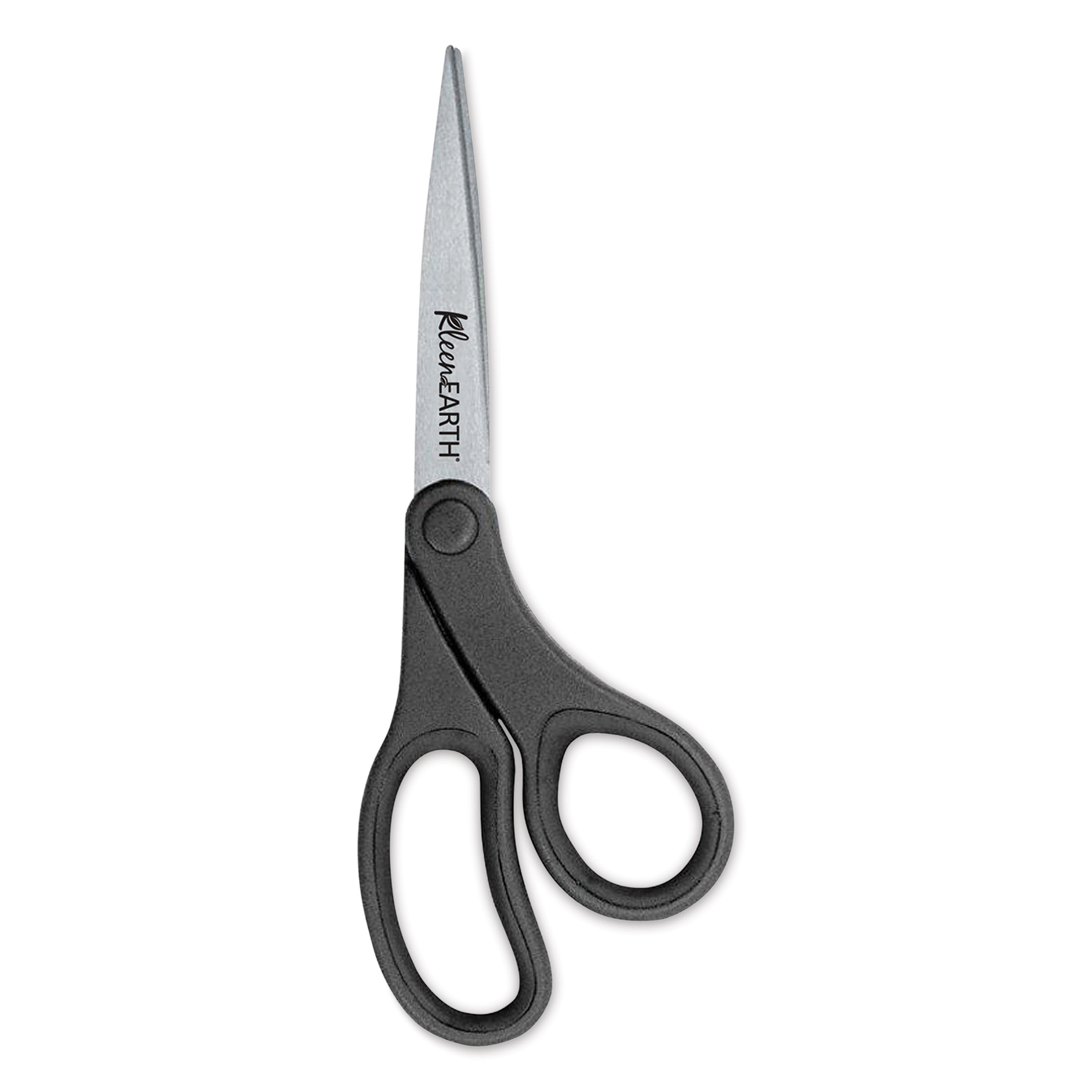 Westcott Bent KleenEarth Recycled Scissors - 8", Black