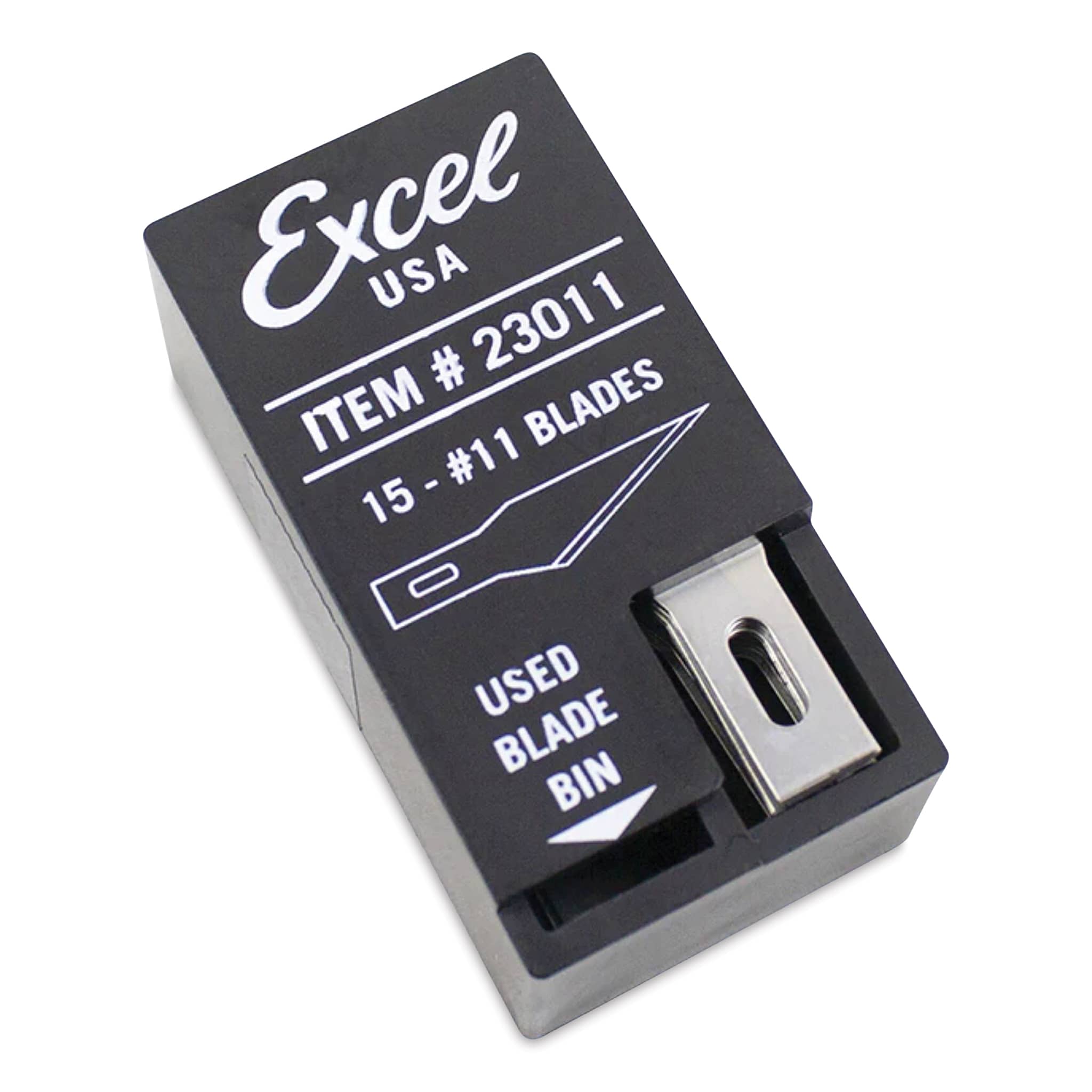 Excel Blades Hobby Blades - #11, Dispenser, 15 Blades