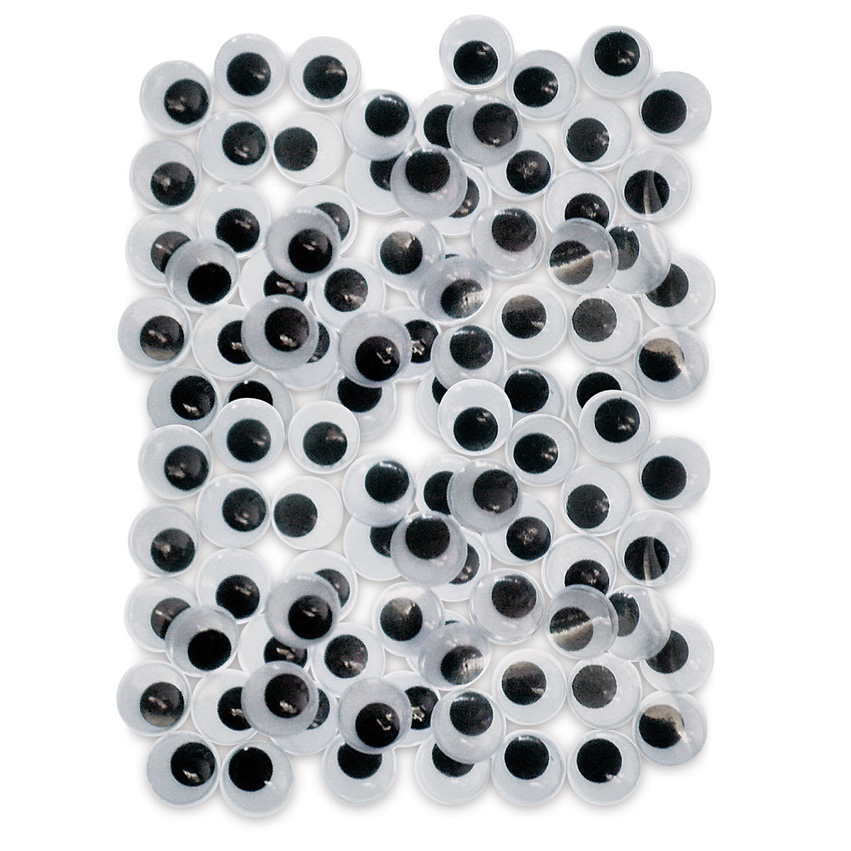 Southwest School Supply Chenille Kraft Wiggle Eyes, Black, 15mm | Quill