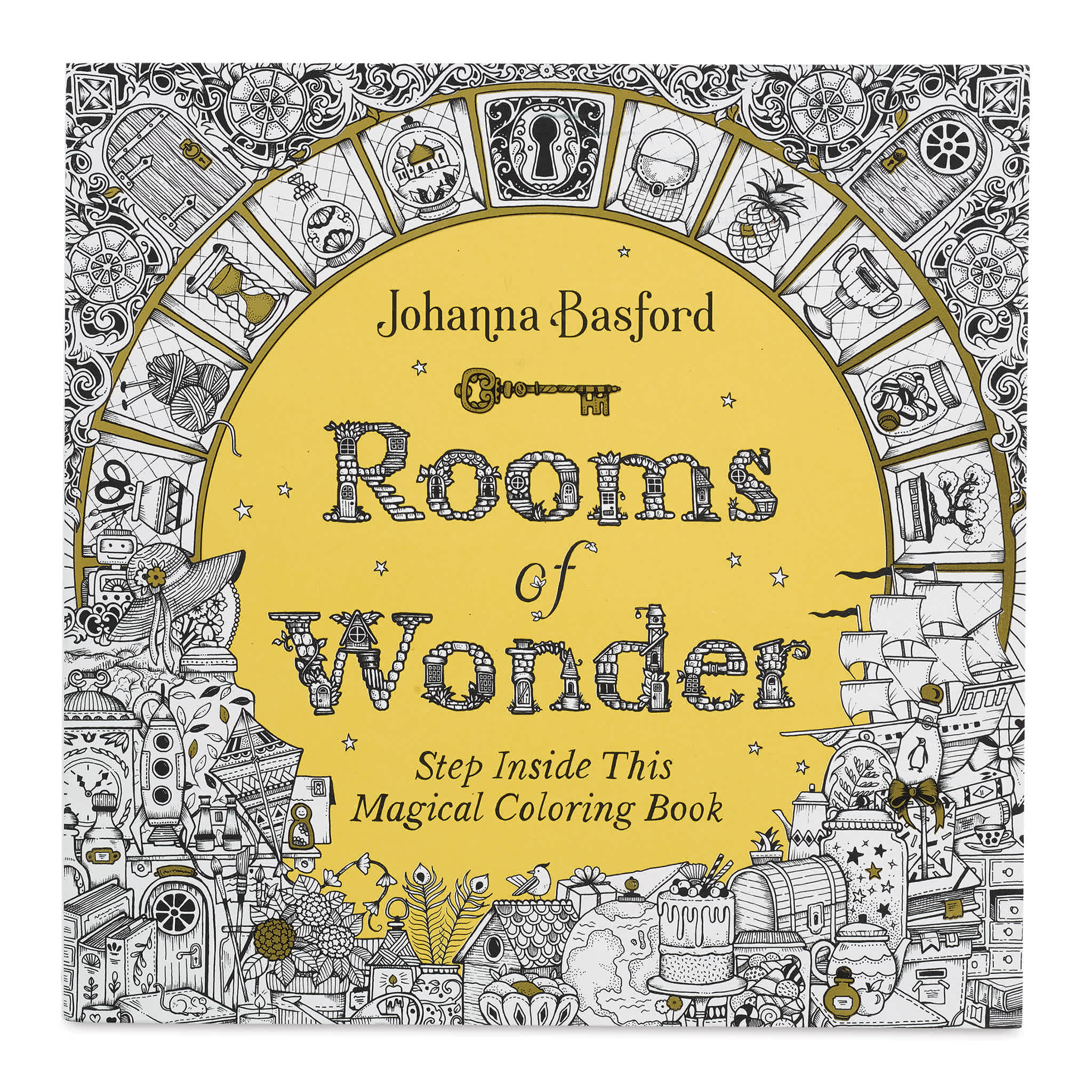 Rooms of Wonder: Step Inside This Magical Coloring Book