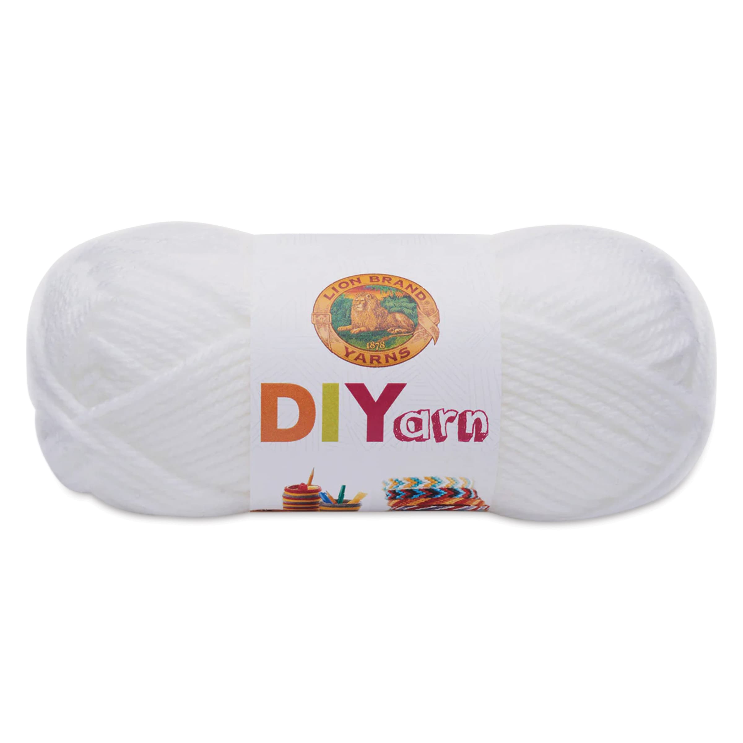 Lion Brand DIYarn  - White