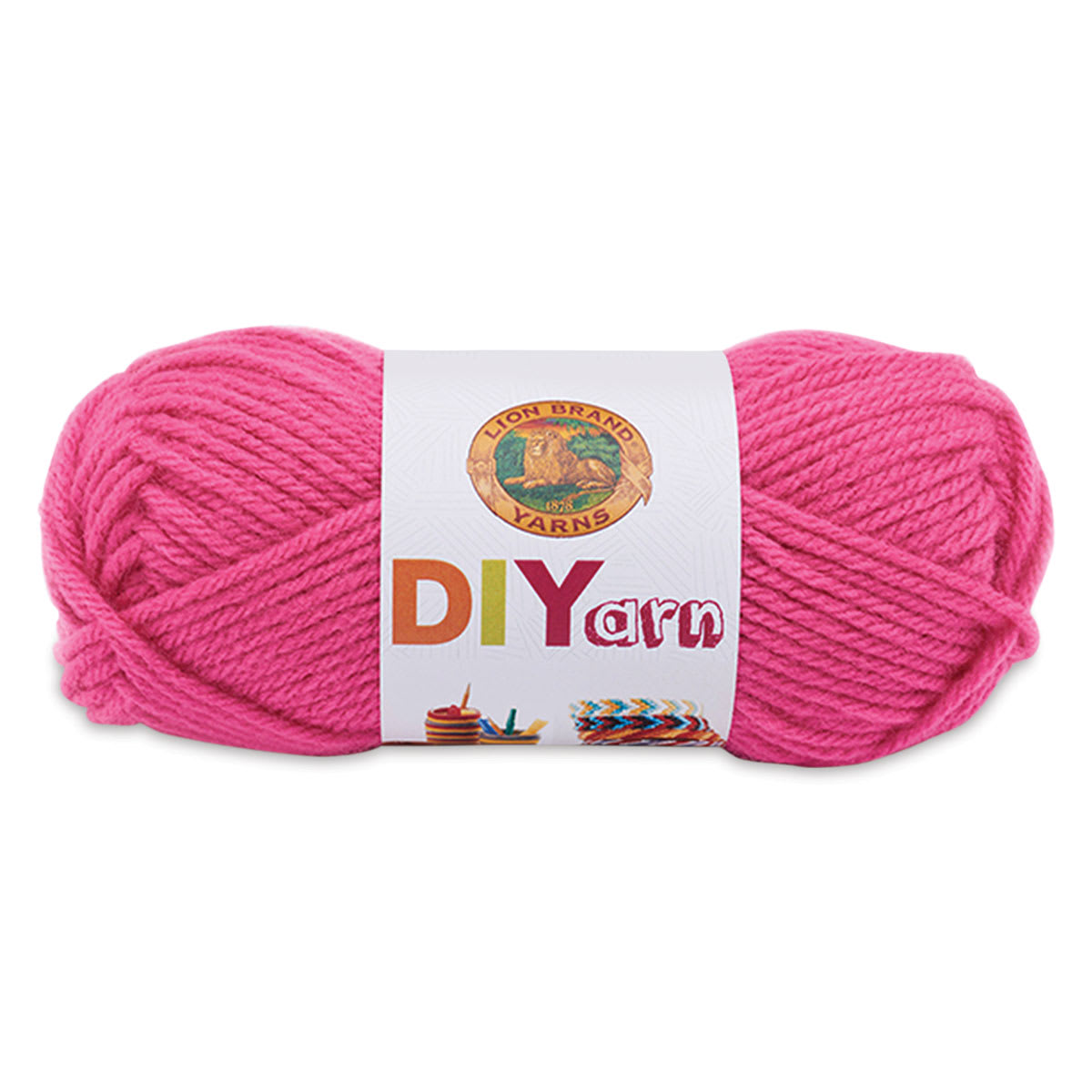 Lion Brand DIYarn - Hot Pink