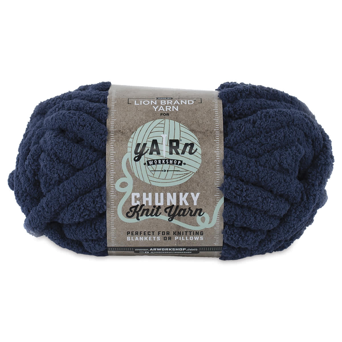 Lion Brand AR Workshop Chunky Knit Yarn  Dusk 28 yds