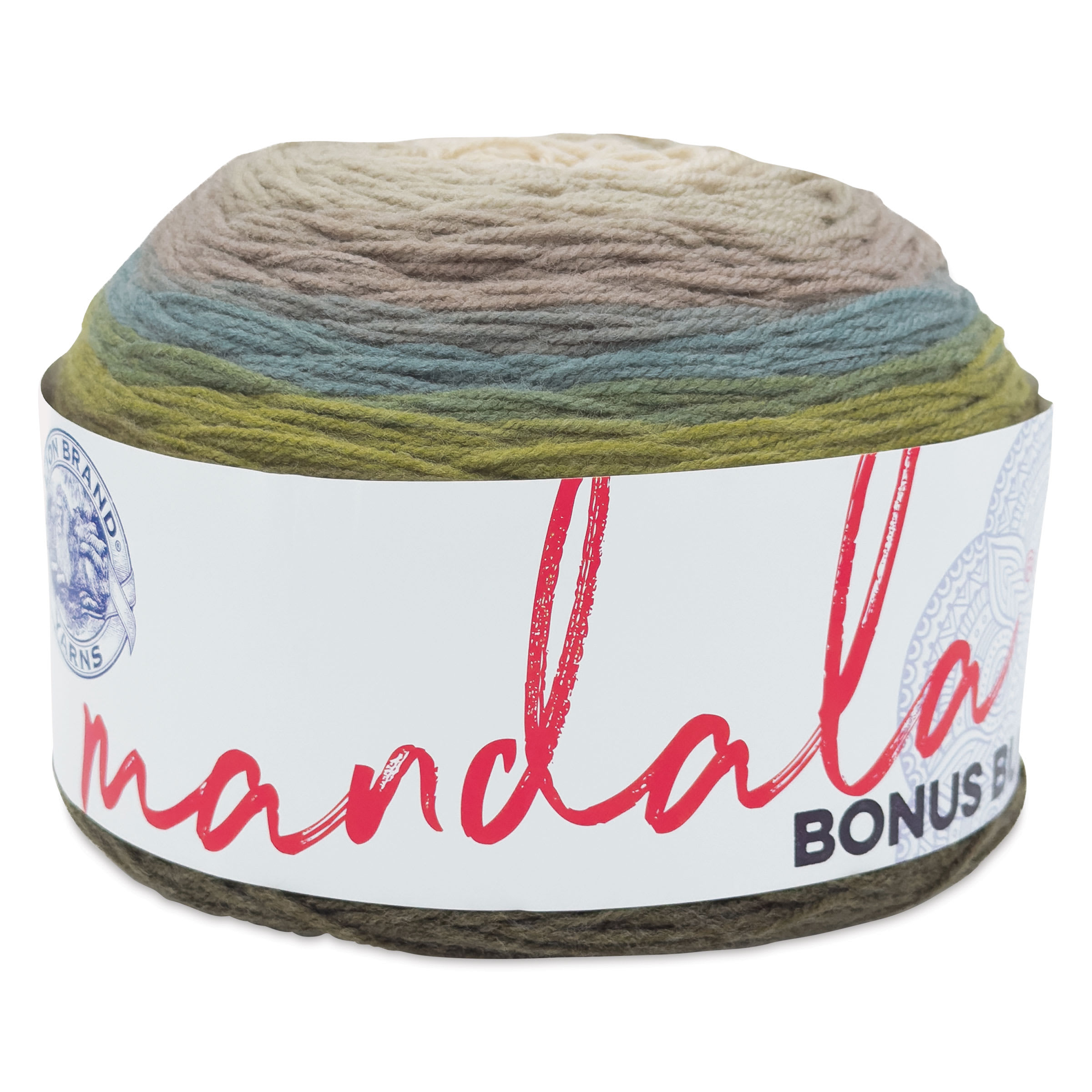 Lion Brand Mandala Bonus Bundle Yarn - Sinestro, 1,181 yards