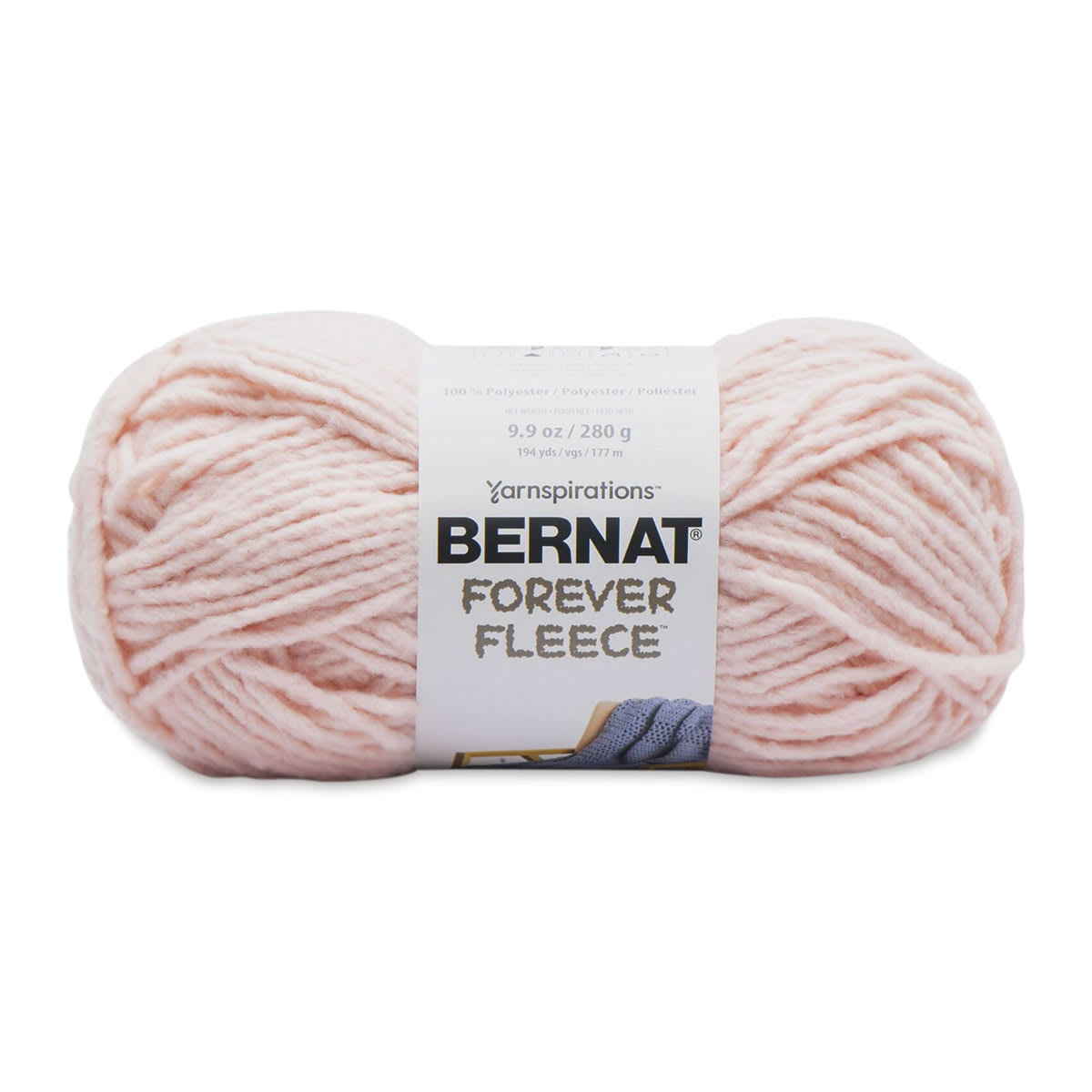 Bernat Forever Fleece Crochet Yarn in Patchouli (280g/9.9oz) by Yarnspirations