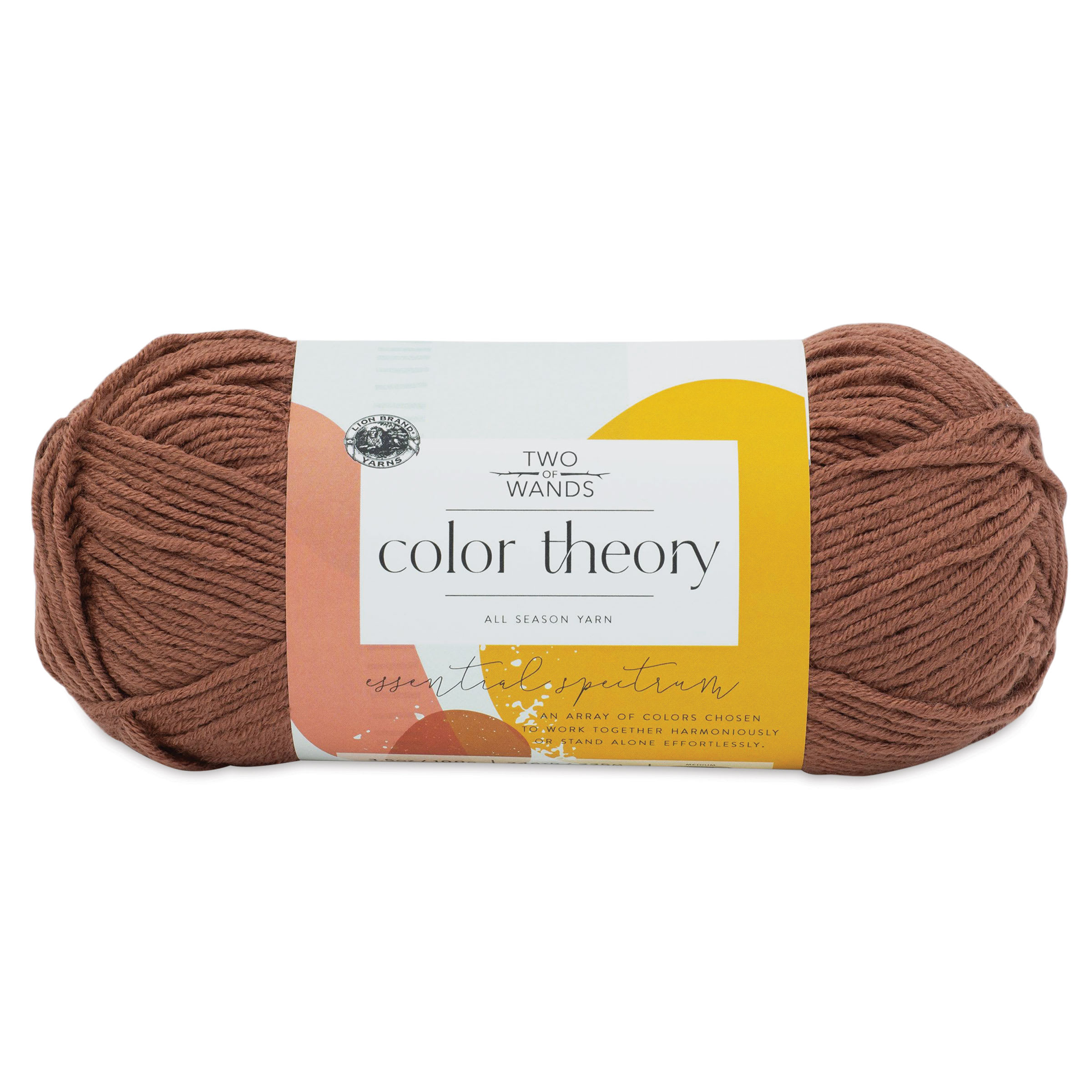Color Theory Light Worsted Weight Yarn - Raisin