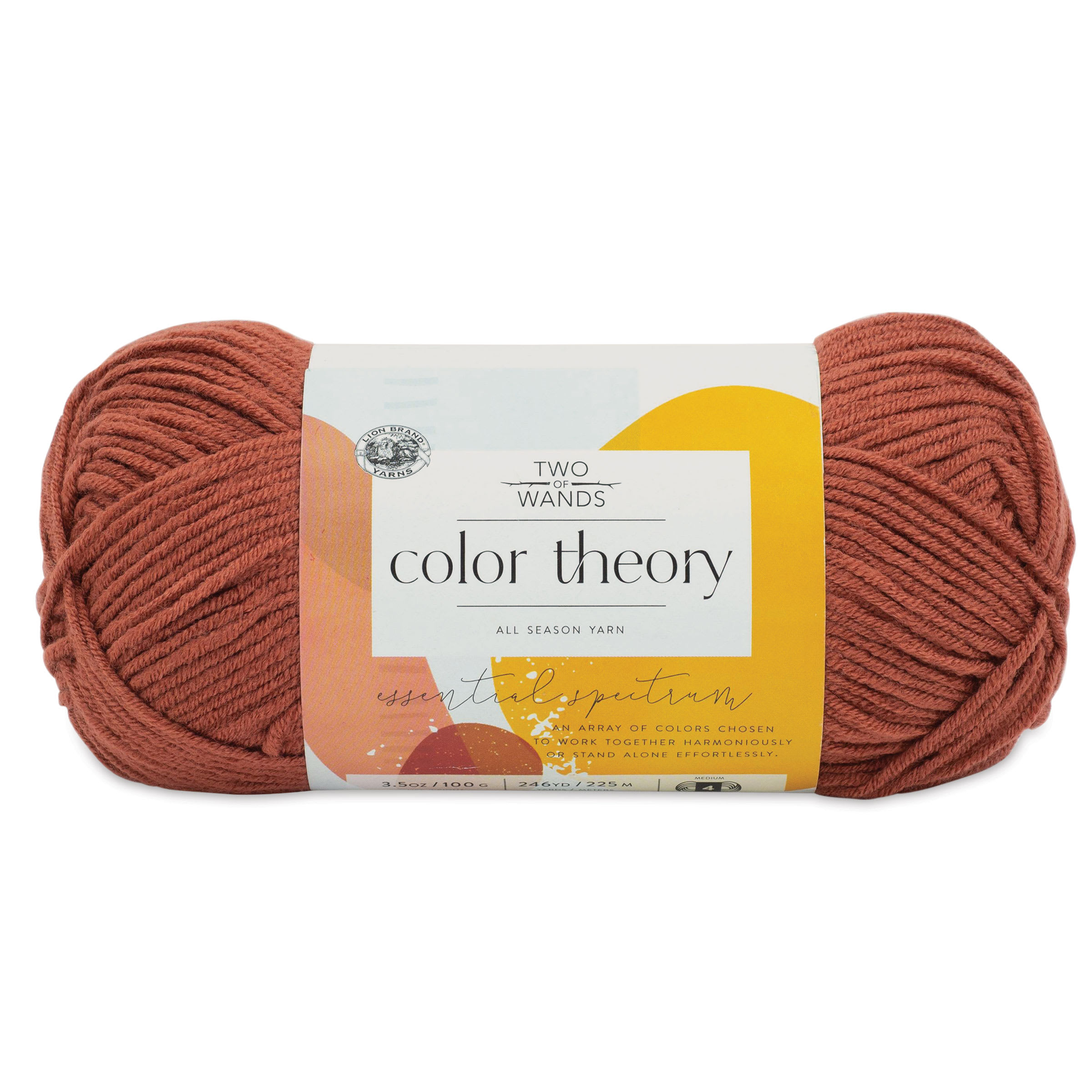 Color Theory Light Worsted Weight Yarn - Canyon