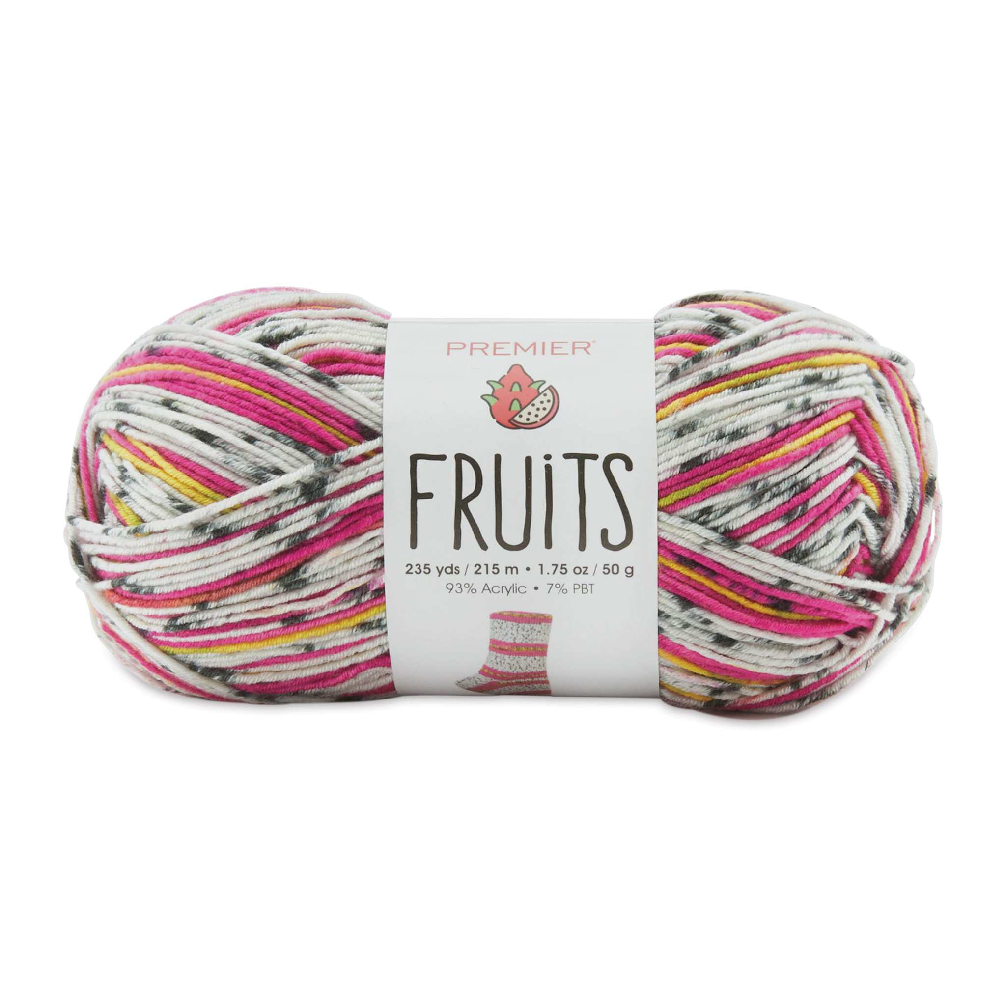 Premier Yarn Fruits Yarn - Dragon Fruit