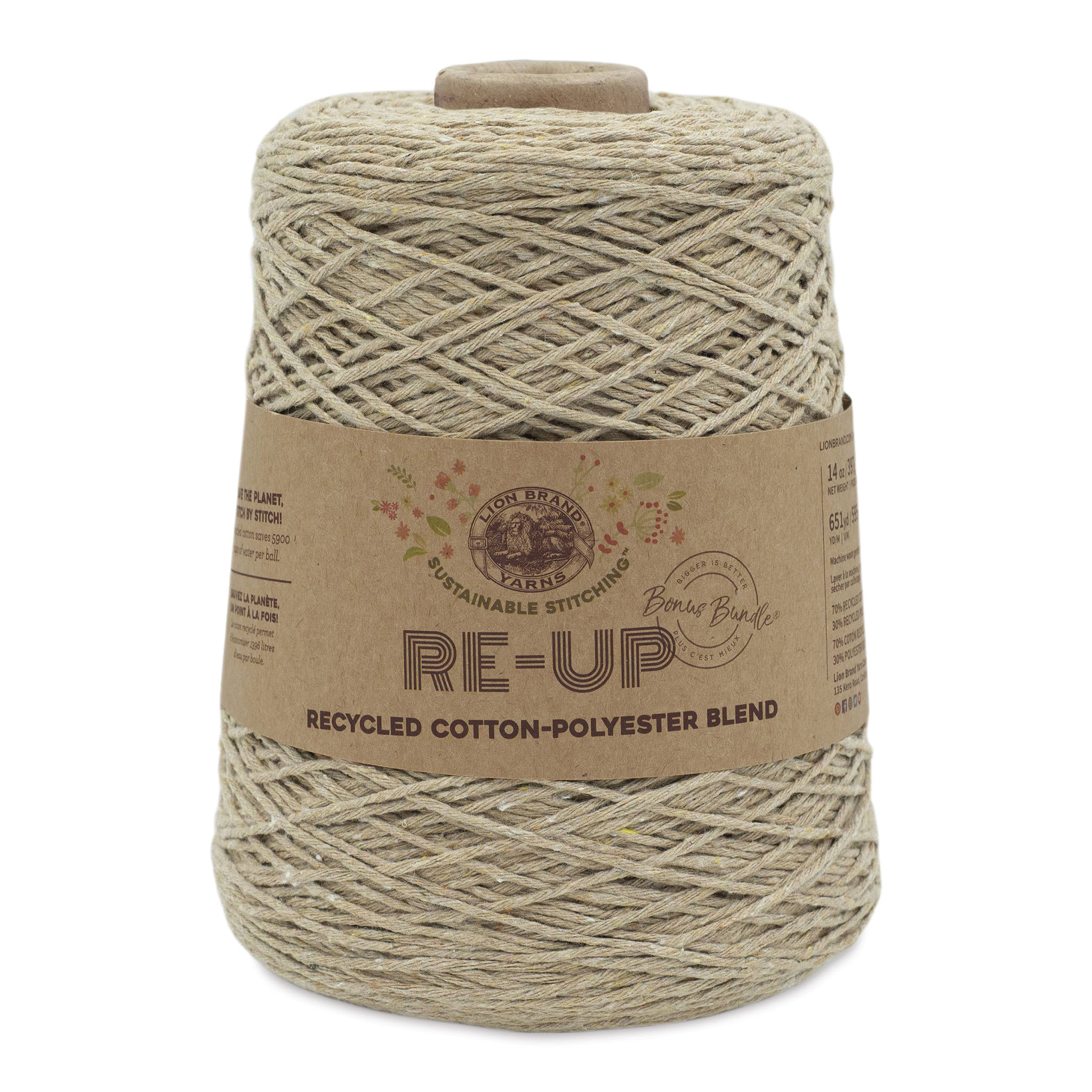 Lion Brand ReUp Bonus Bundle Yarn  Mineral Springs 651 yds