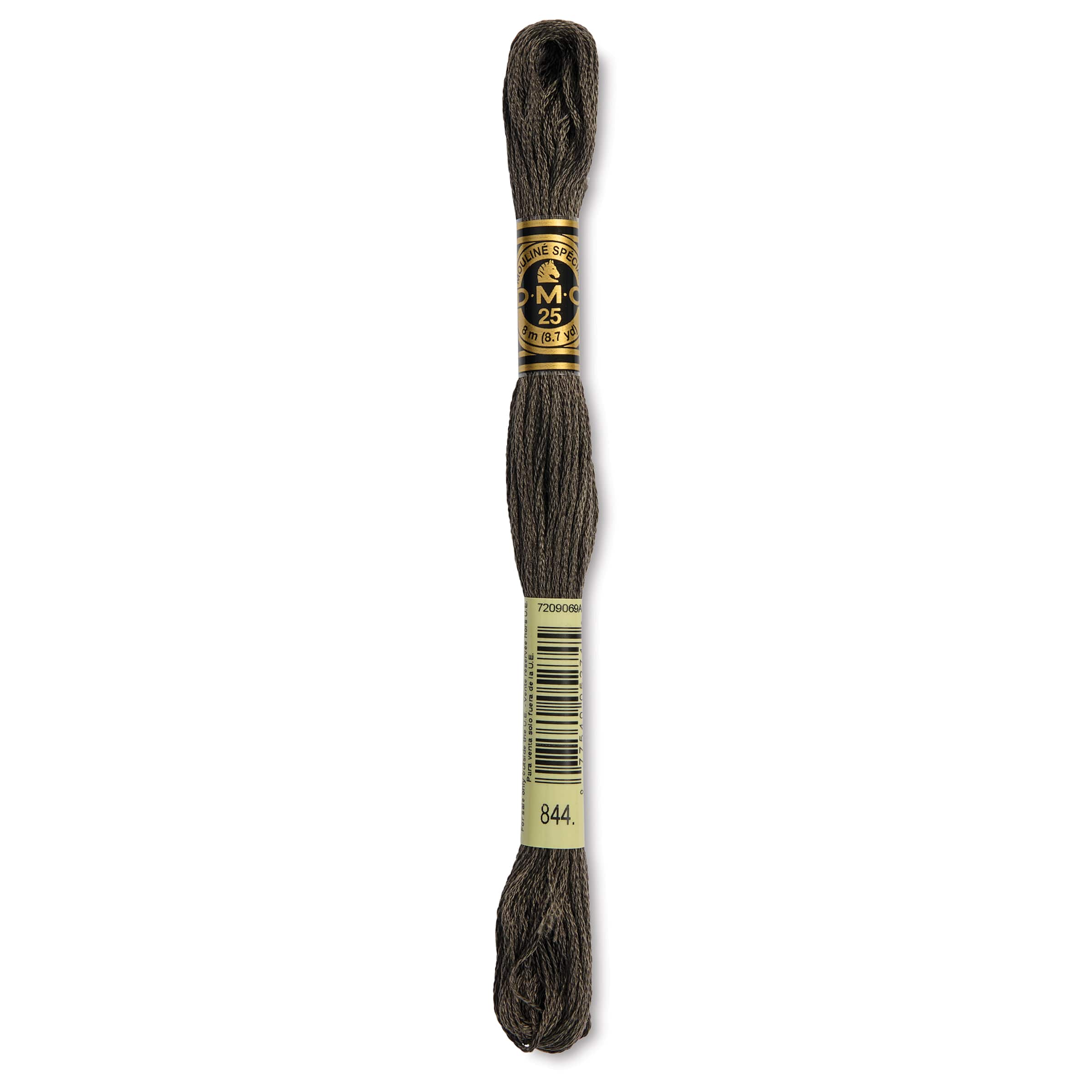 DMC® 6 Strand Embroidery Floss, Dark in 844 Ultra Dk Beaver Gray | 8 m