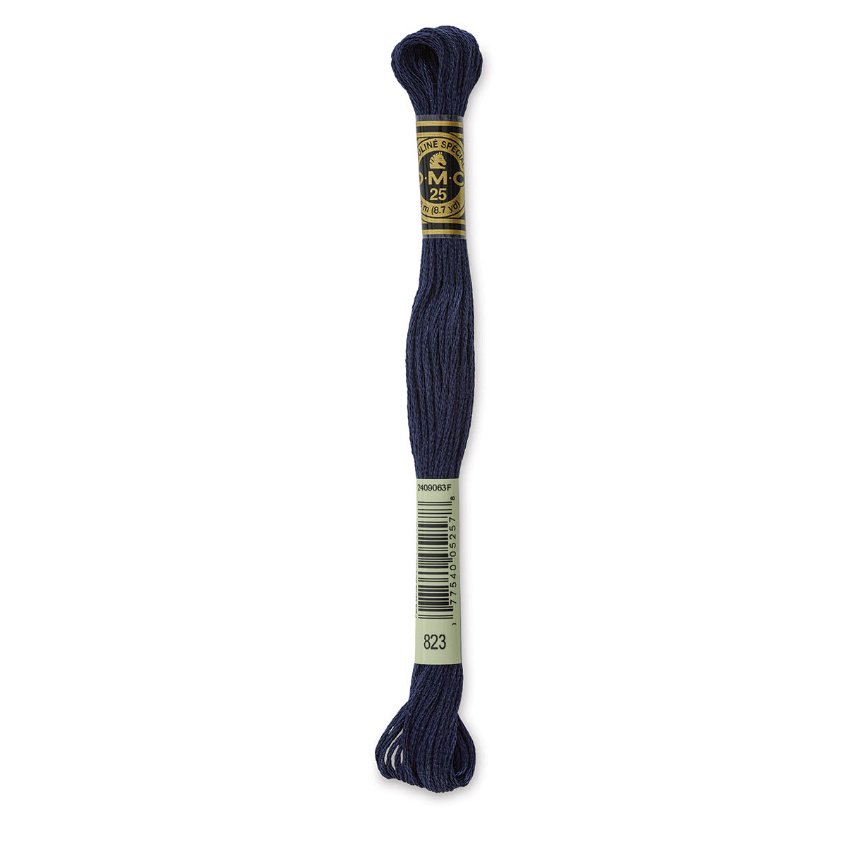 DMC Cotton Embroidery Floss - Dark Navy Blue, 8-3/4 yards