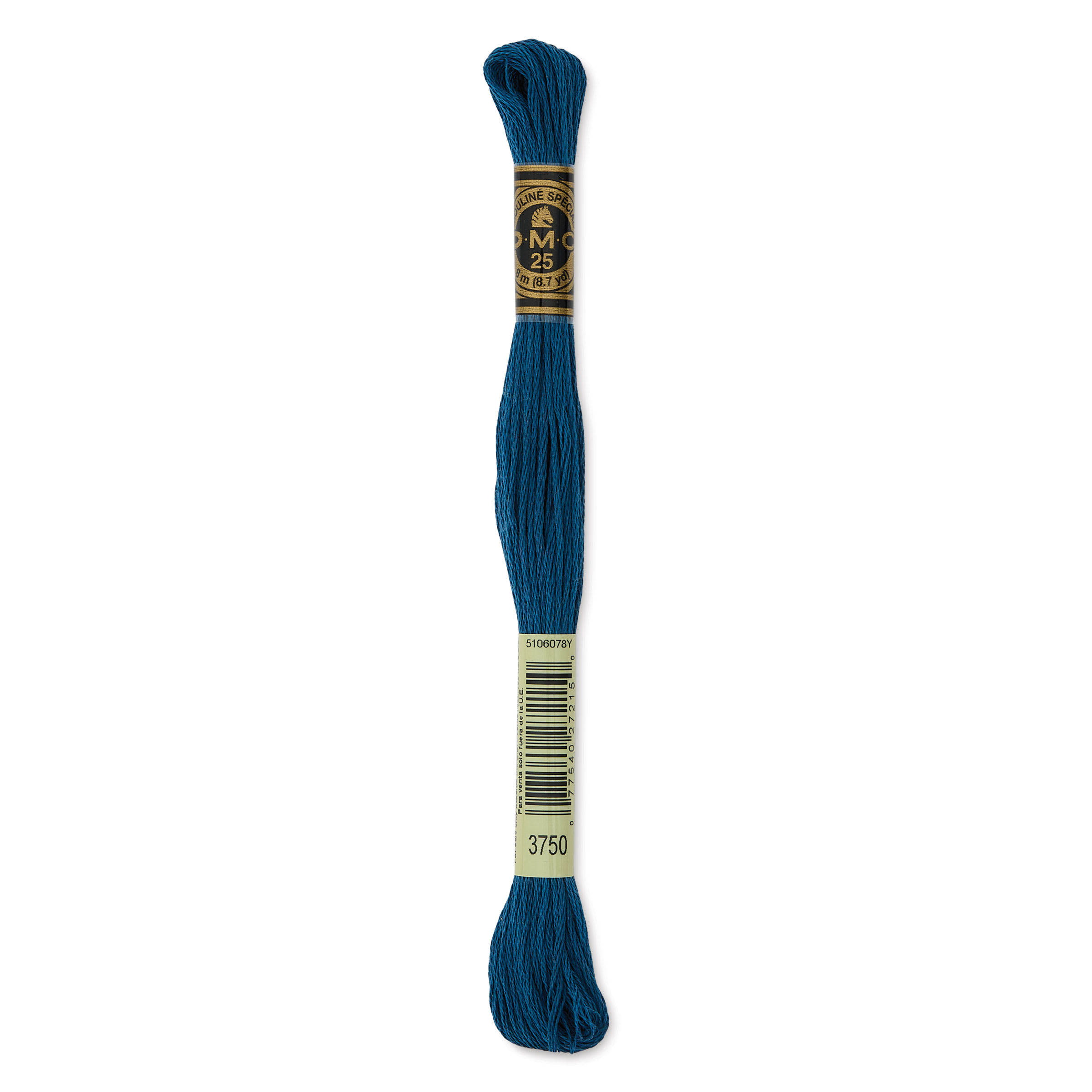 DMC® 6 Strand Embroidery Floss, Blue in 3750 Vy Dk Antique Blue | 8 m