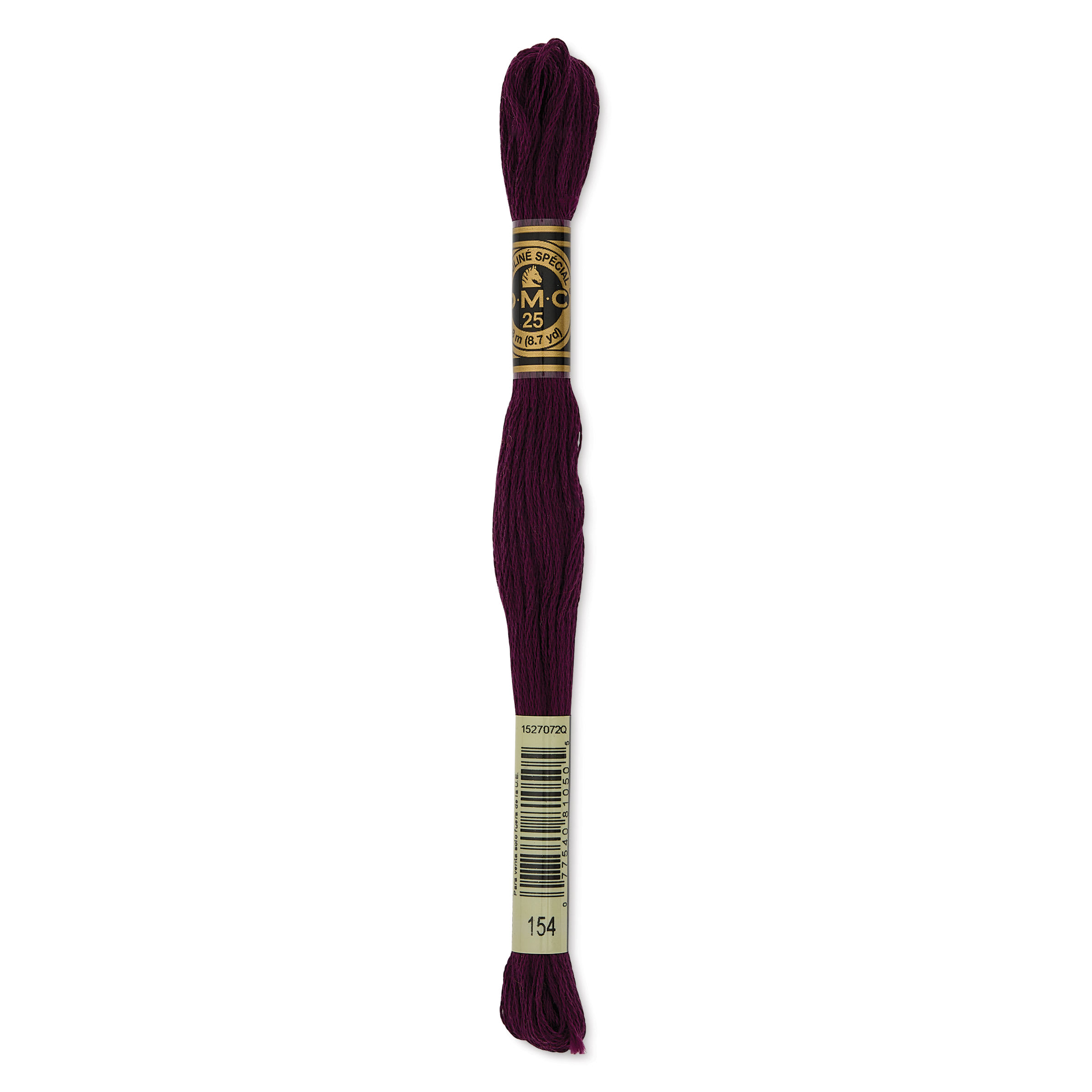 DMC® 117 6 Strand Cotton Embroidery Floss, Purple in 154 Vy Dk Grape | 8 m