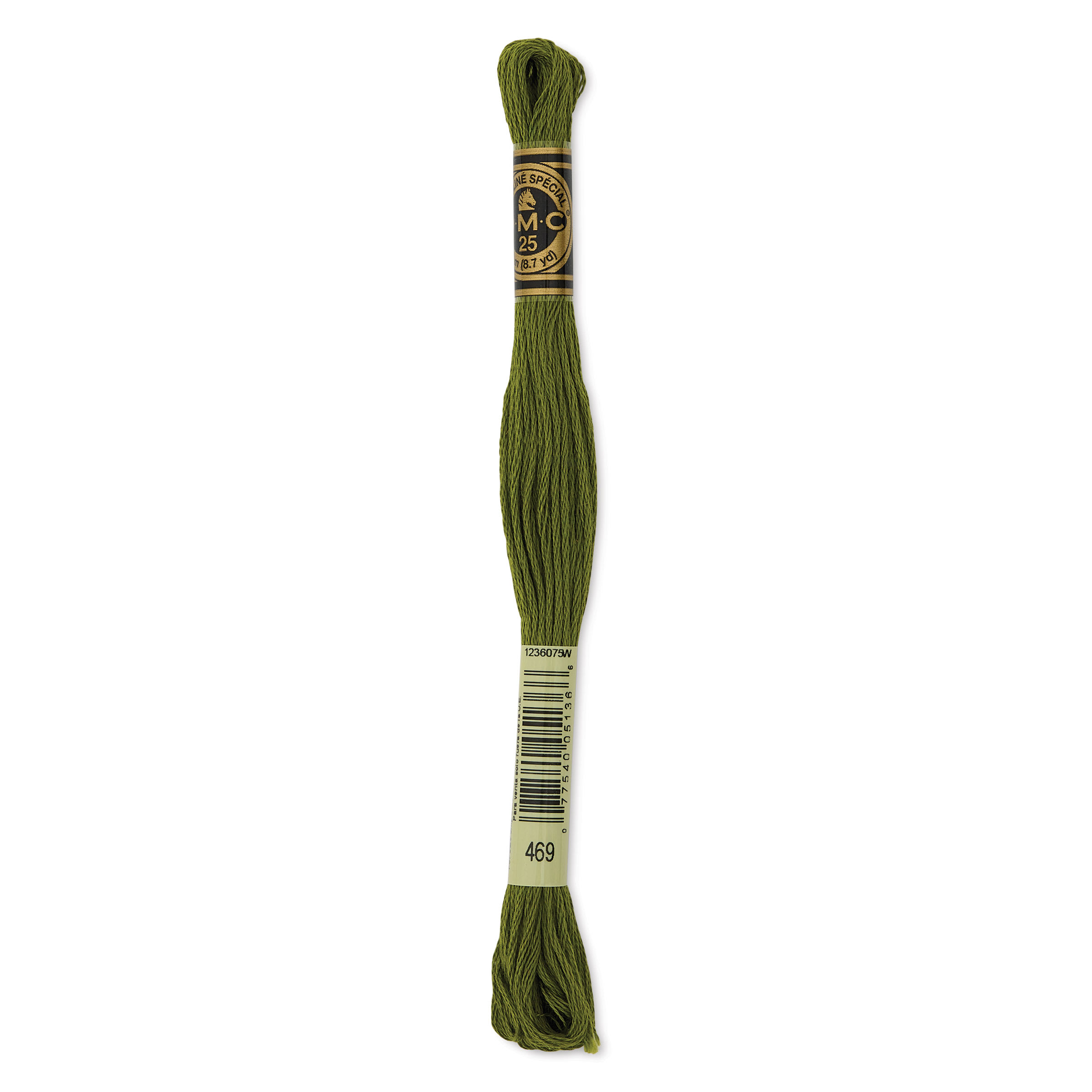 DMC® 6 Strand Embroidery Floss, Green in 469 Avocado Green | 8 m