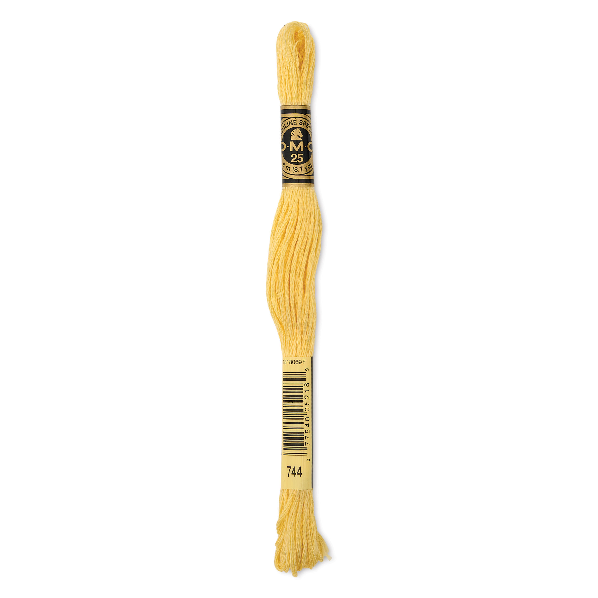 DMC® 6 Strand Embroidery Floss, Yellow in 744 Pale Yellow | 8 m