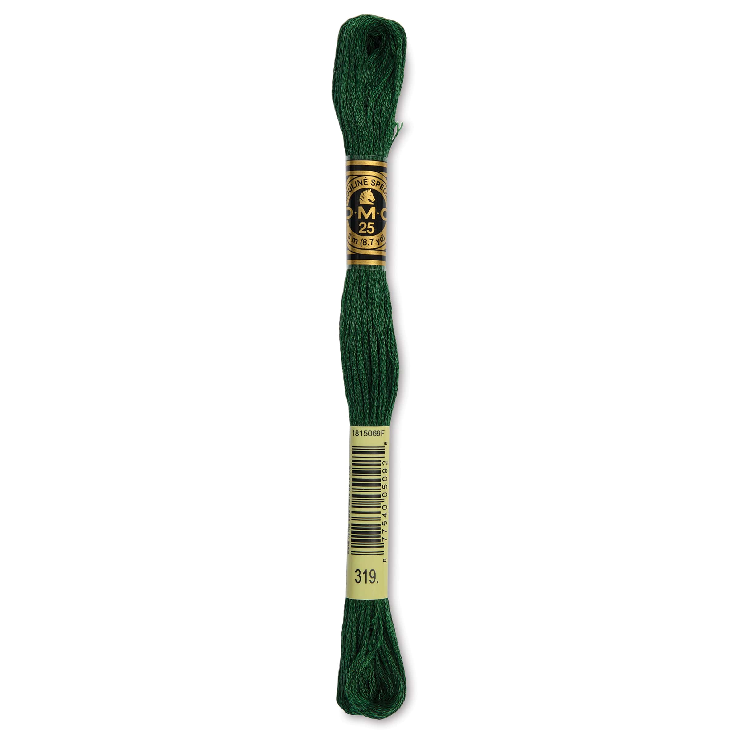 DMC® 6 Strand Embroidery Floss, Green in 319 Vy Dk Pistachio Green | 8 m