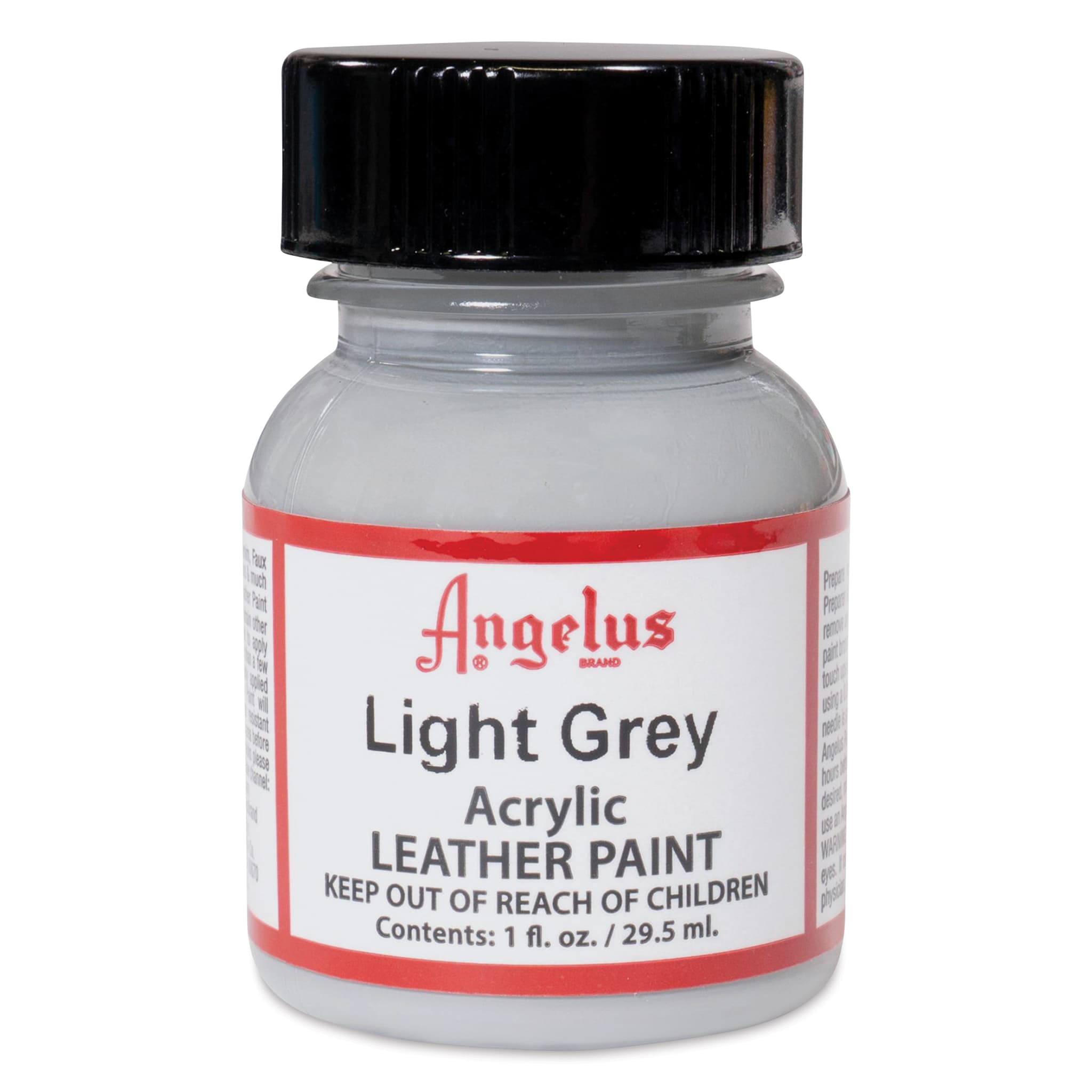 Angelus® Acrylic Leather Paint, 1 oz By Angelus Shoe Polish in Light Grey | 1 fl oz