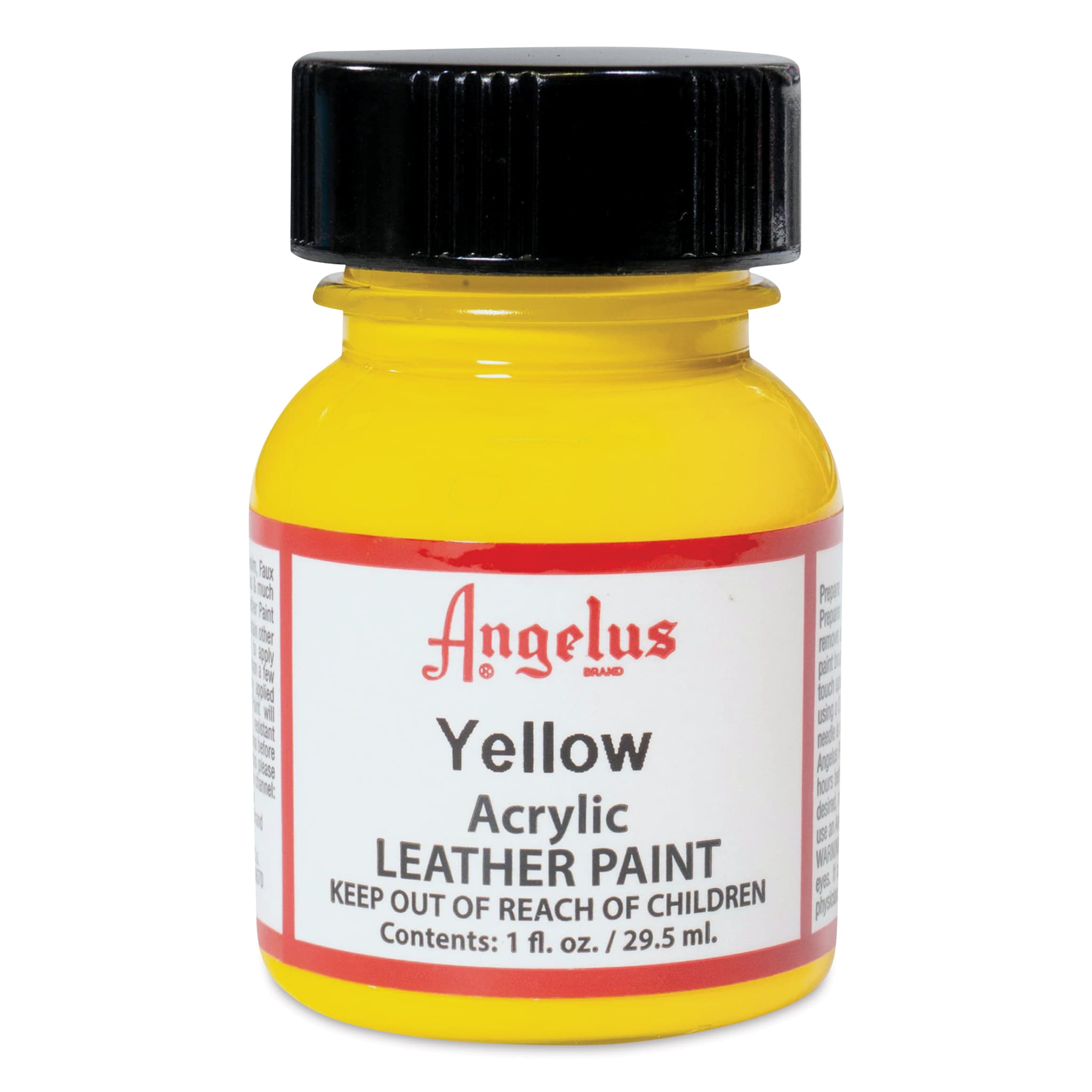 Angelus® Acrylic Leather Paint, 1 oz By Angelus Shoe Polish in Yellow | 1 fl oz