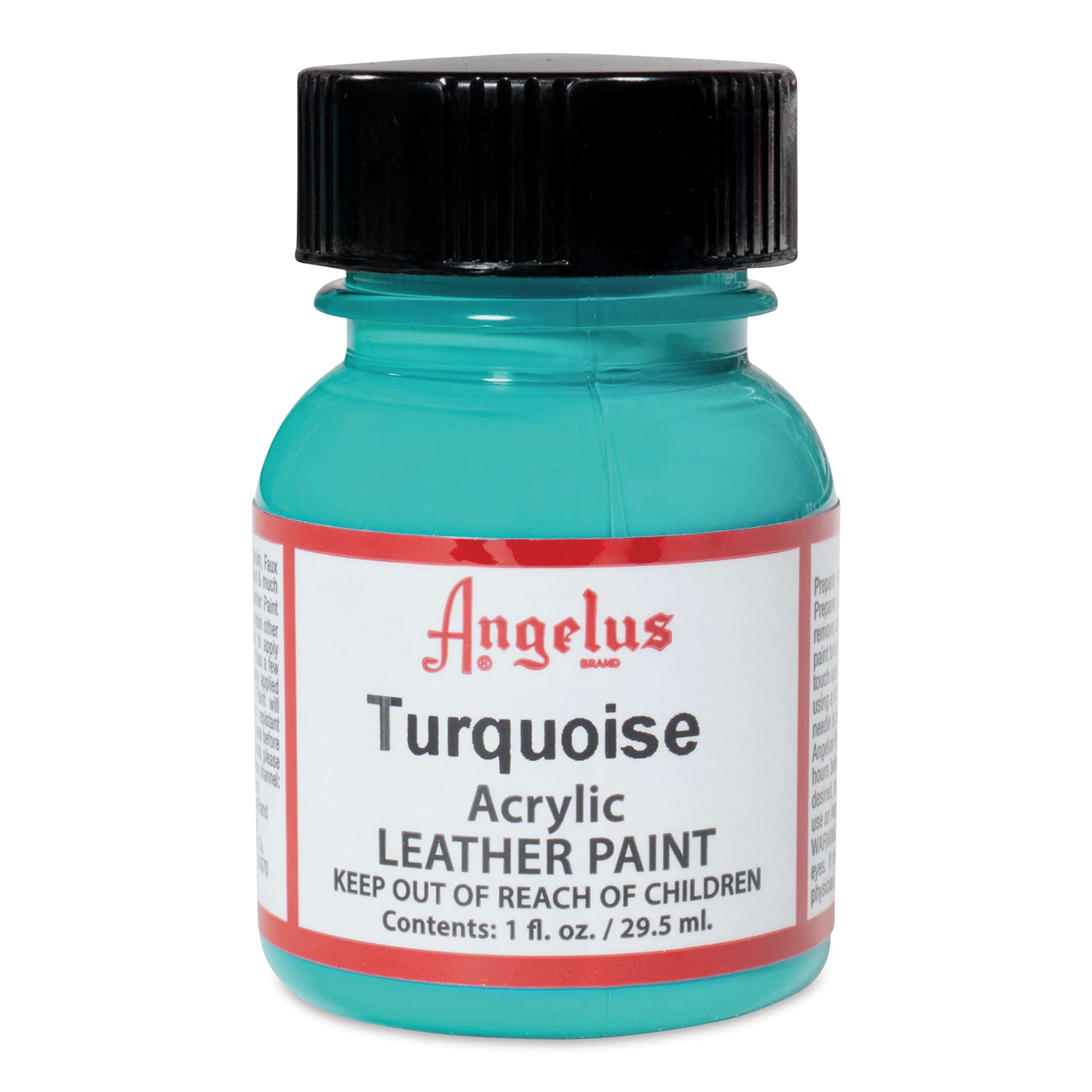 Angelus® Acrylic Leather Paint, 1 oz By Angelus Shoe Polish in Turquoise | 1 fl oz