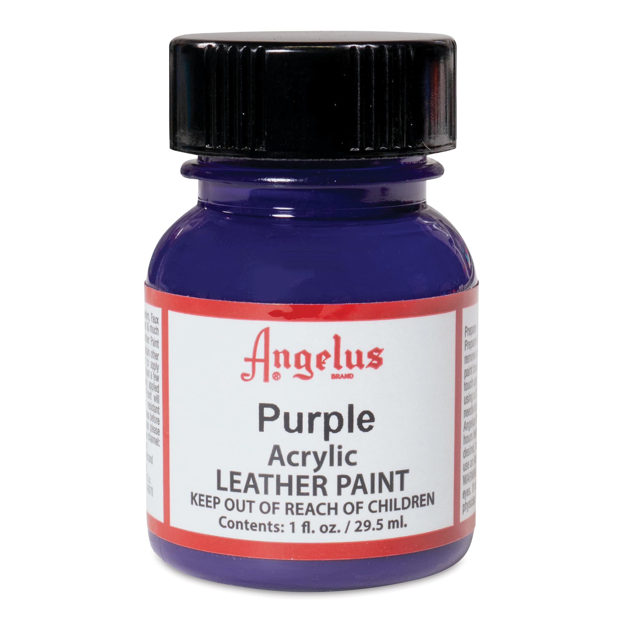 Angelus® Acrylic Leather Paint, 1 oz By Angelus Shoe Polish in Purple | 1 fl oz