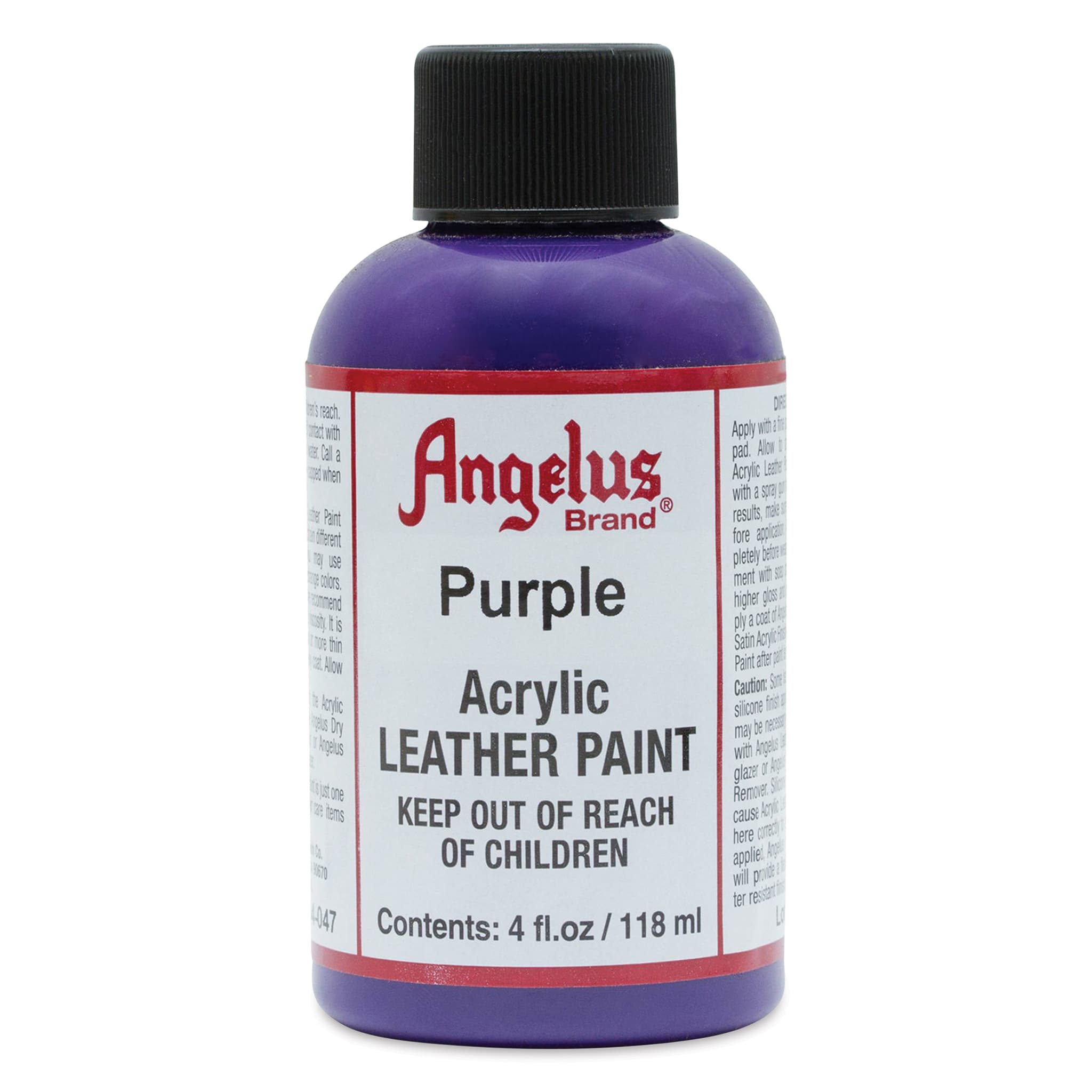 Angelus Leather Paint - Purple, 4 oz