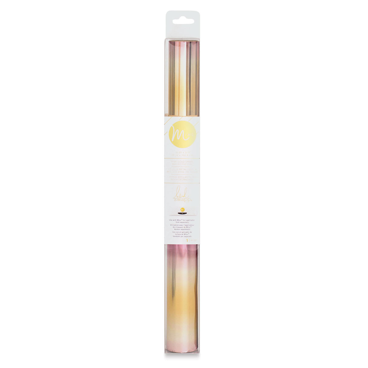 Heidi Swapp Minc Reactive Foil - Ombre Pink Gold, 12" x 5 ft