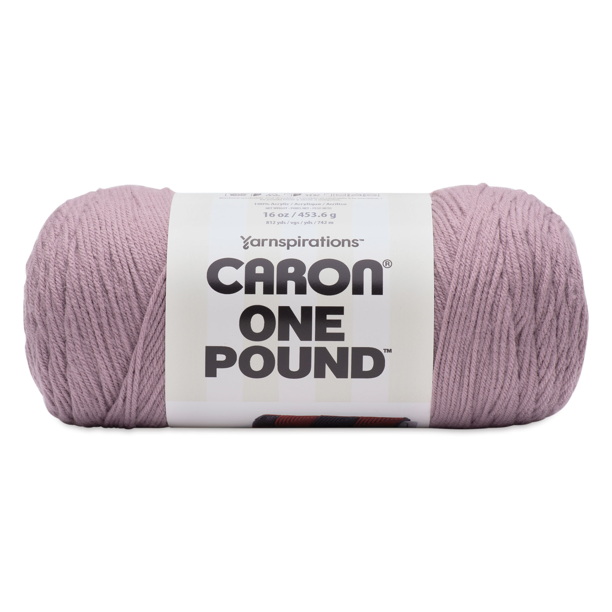 Caron One Pound Knitting Yarn in Fig (454g/16oz) by Yarnspirations