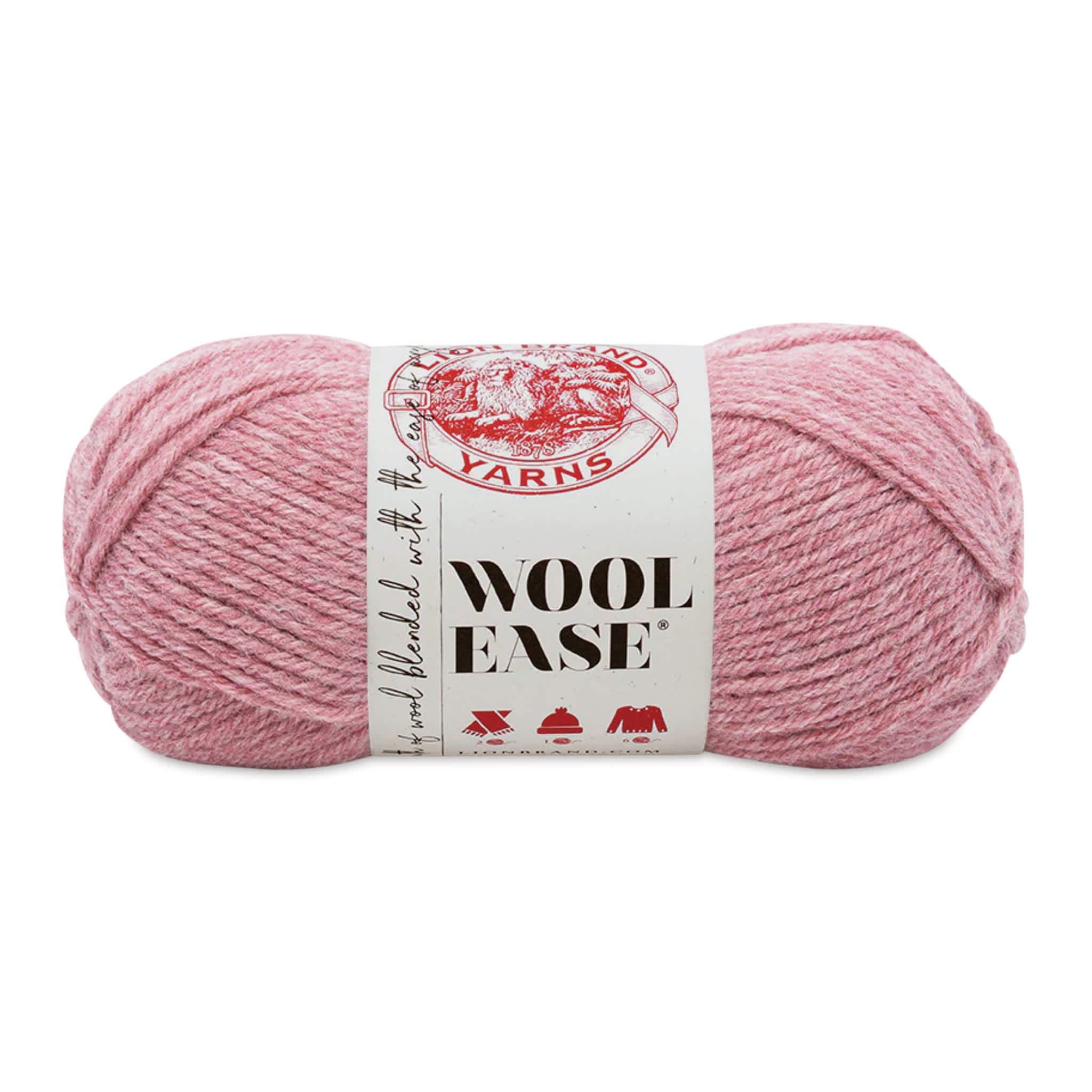 Wool-Ease® Acrylic Blend Yarn - Rose Heather