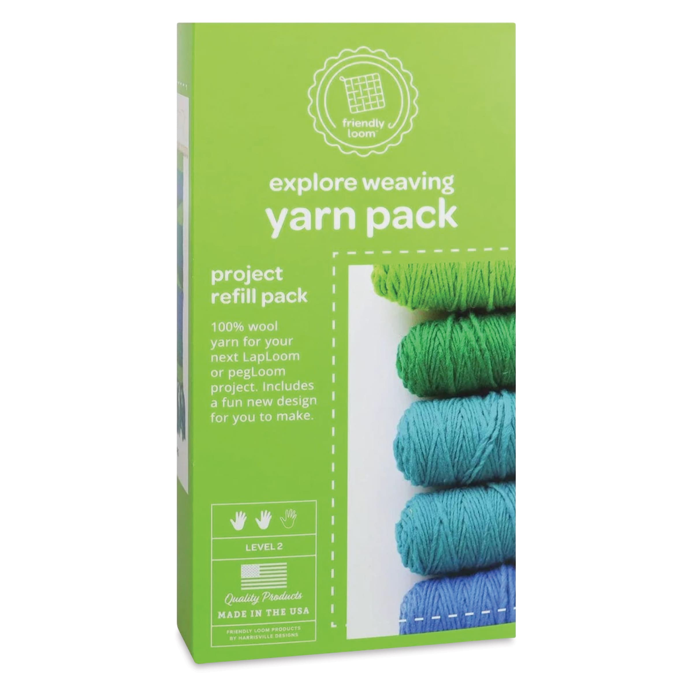 Harrisville Designs Yarn Pack - Ocean, Pkg of 5 Colors