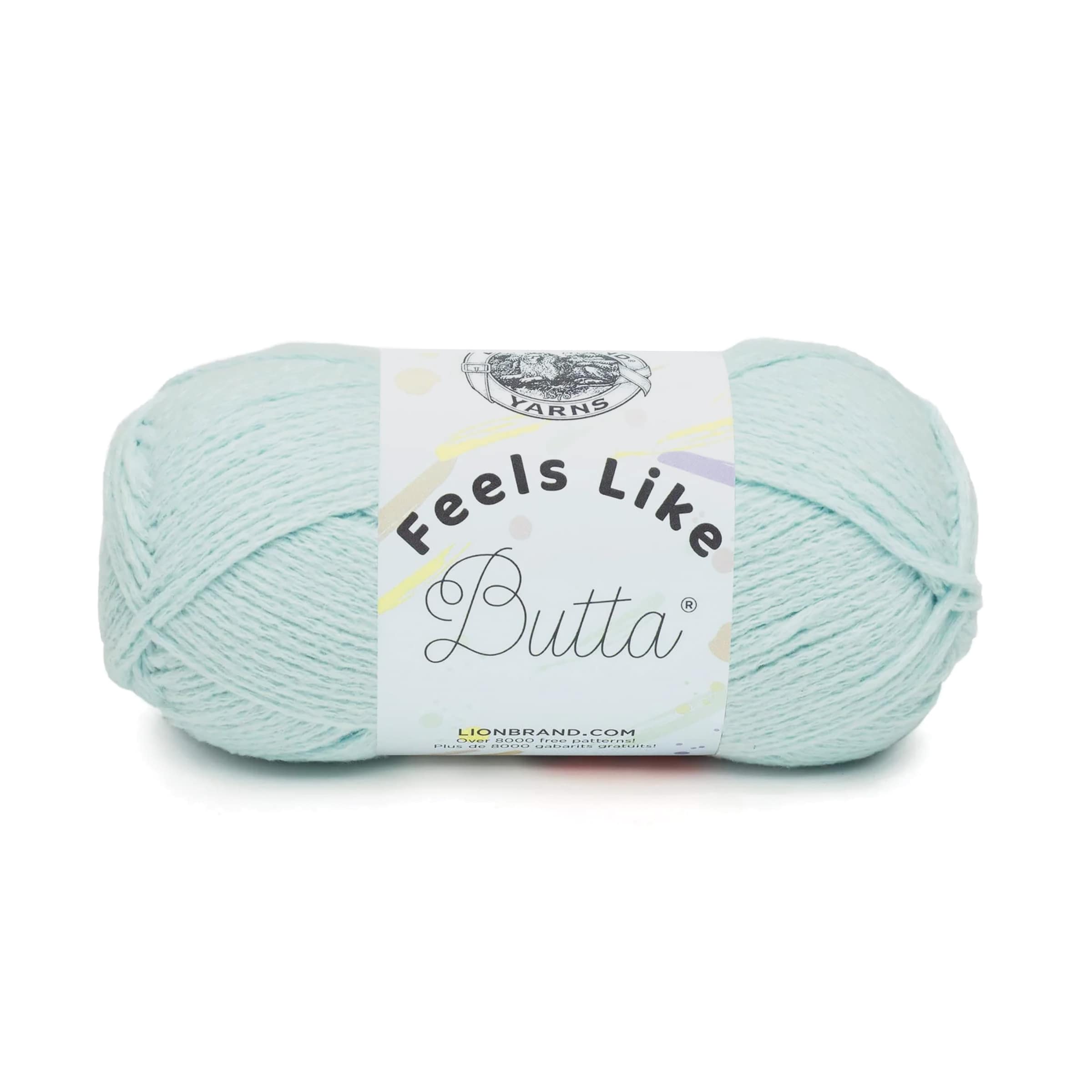 Lion Brand Feels Like Butta Yarn - Ice