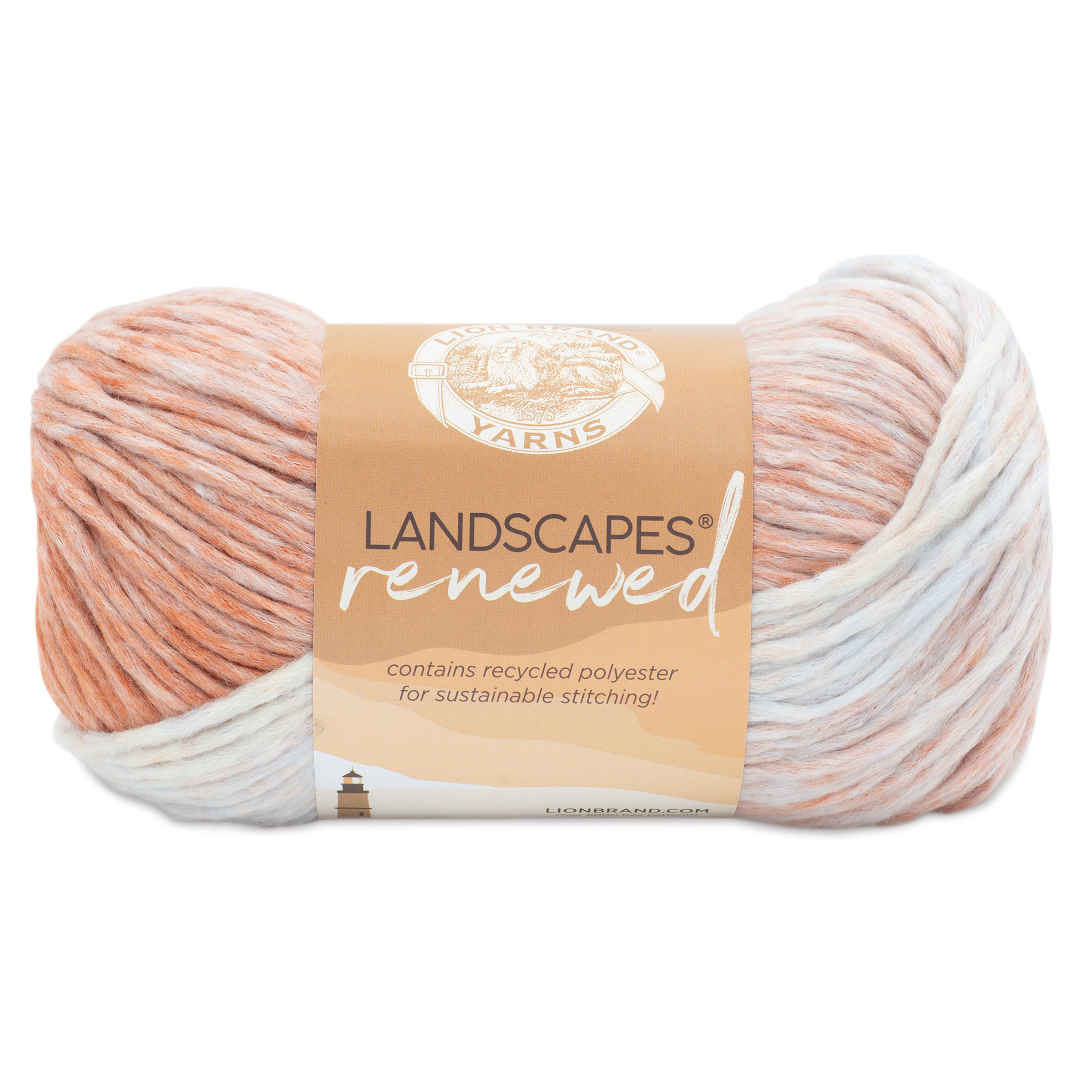Lion Brand Landscapes Renewed Yarn - Desert Spring, 232 yds