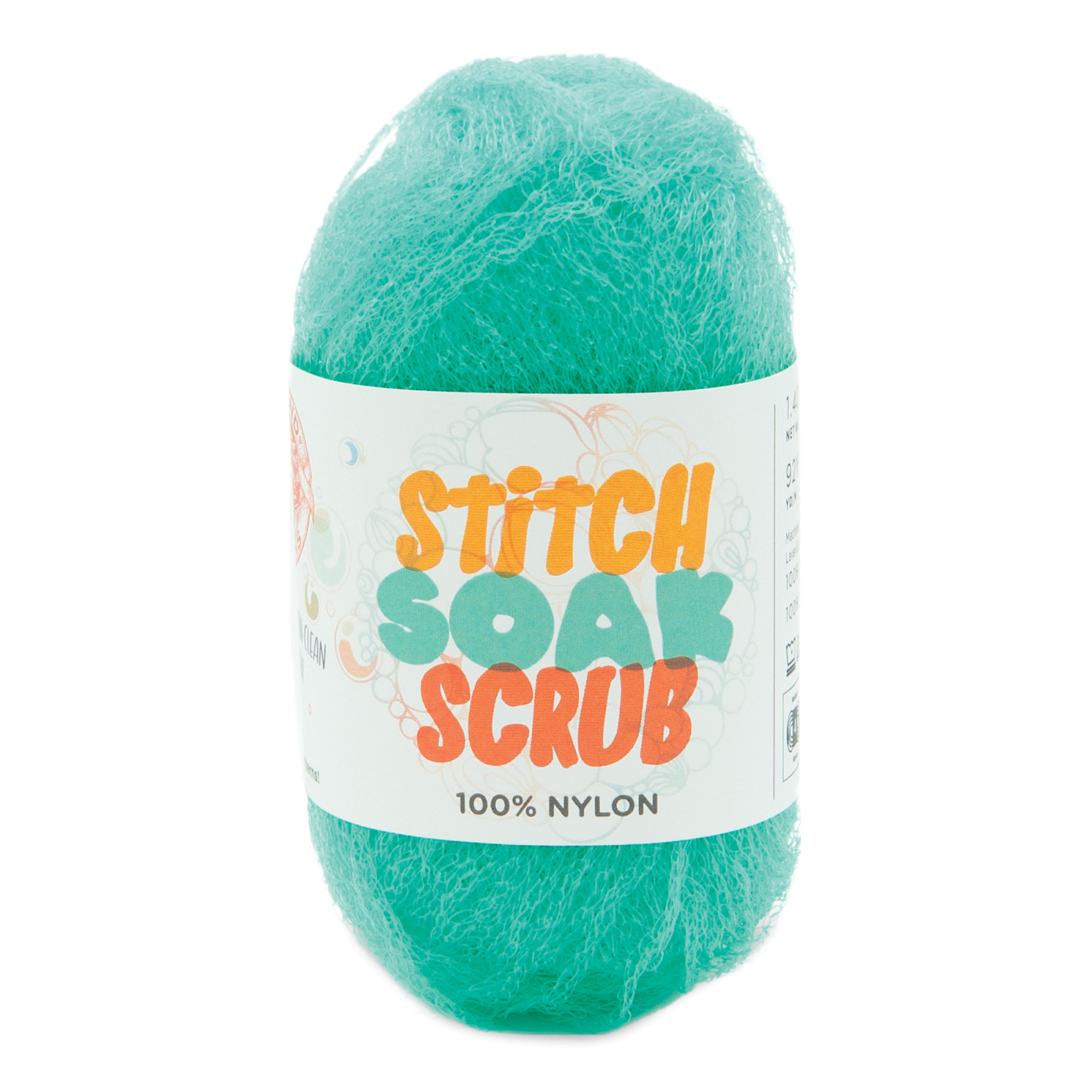 Lion Brand Stitch Soak Scrub Yarn  Cabbage 92 yds