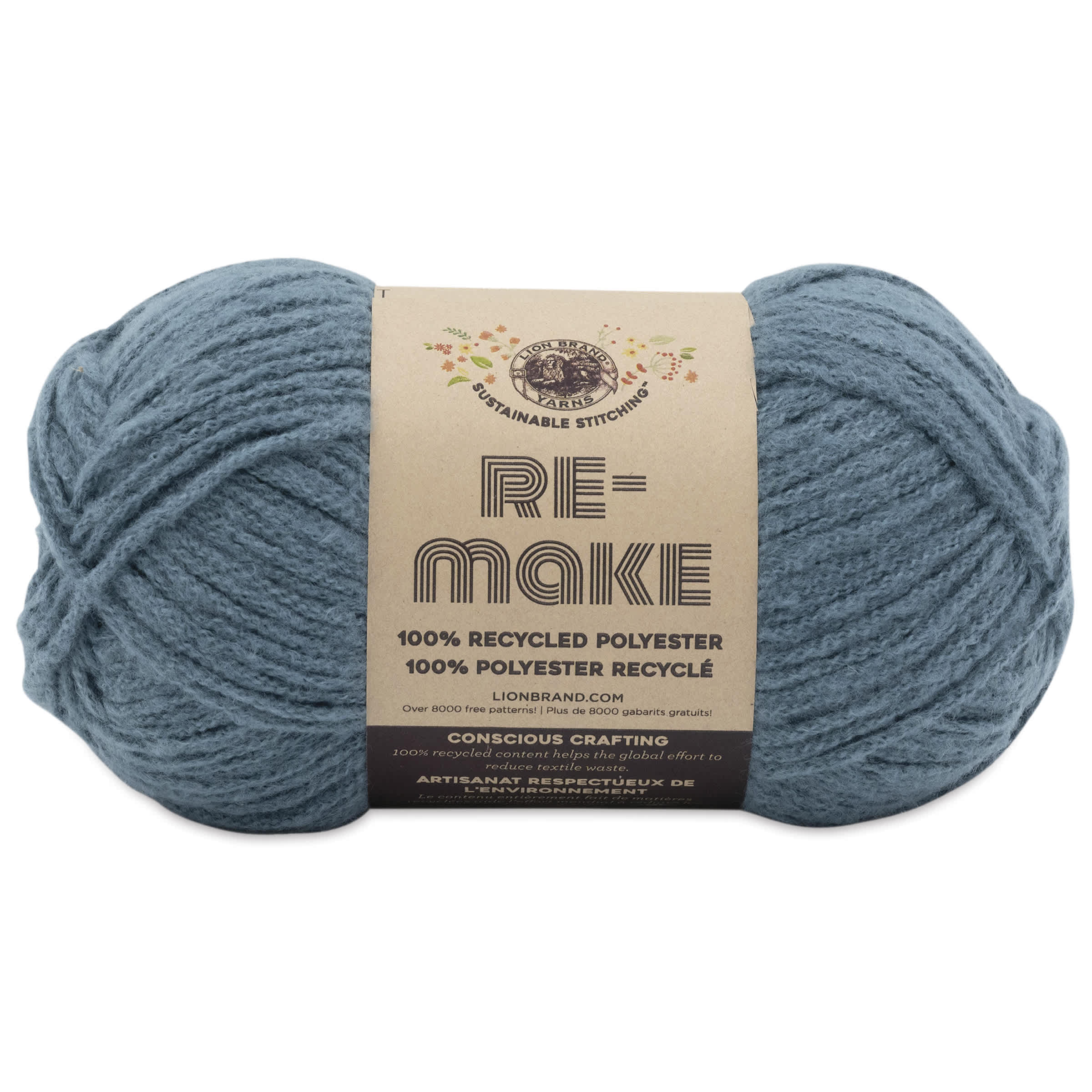 Lion Brand Yarn Re-Make Yarn - Seaspray, 217 yds