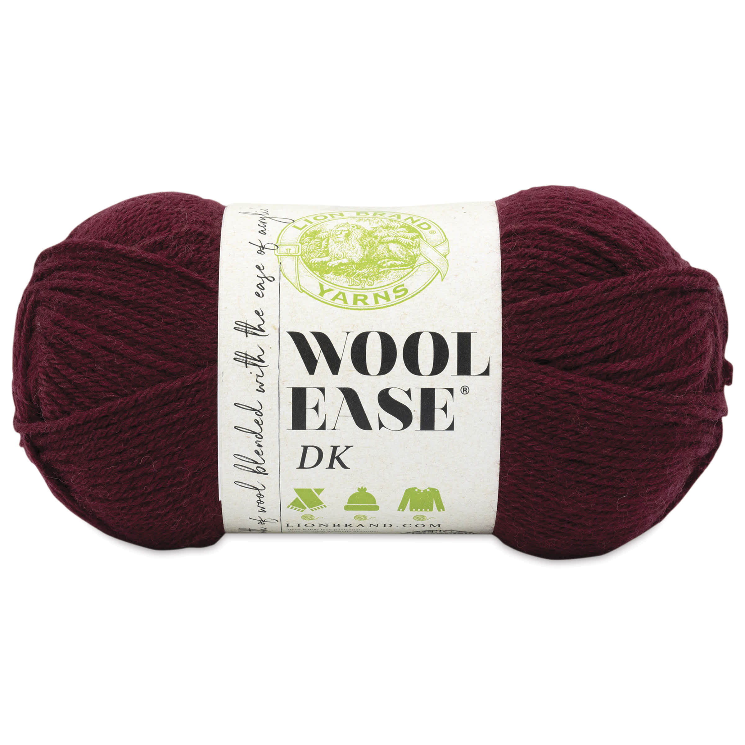 Lion Brand Yarn WoolEase DK Yarn  Redwood 232 yds