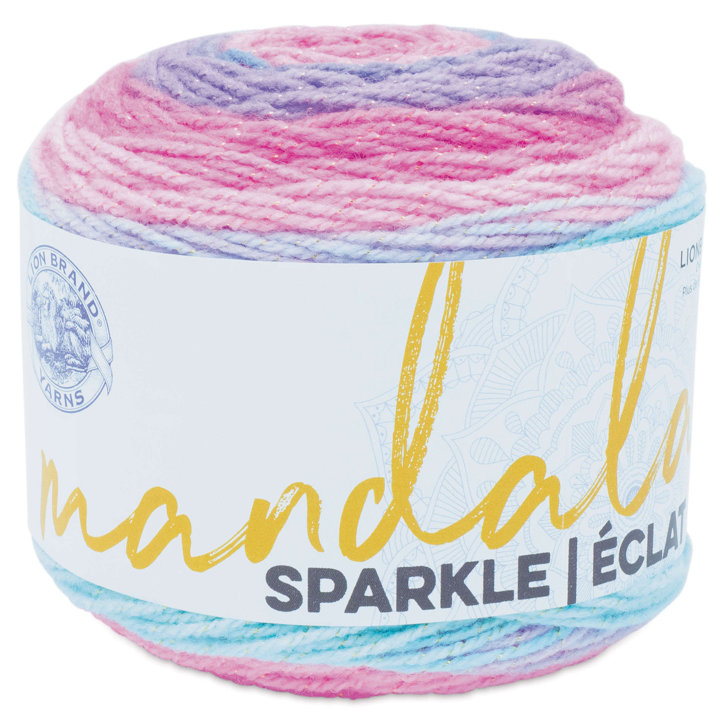 Lion Brand Mandala Sparkle Yarn - Draco