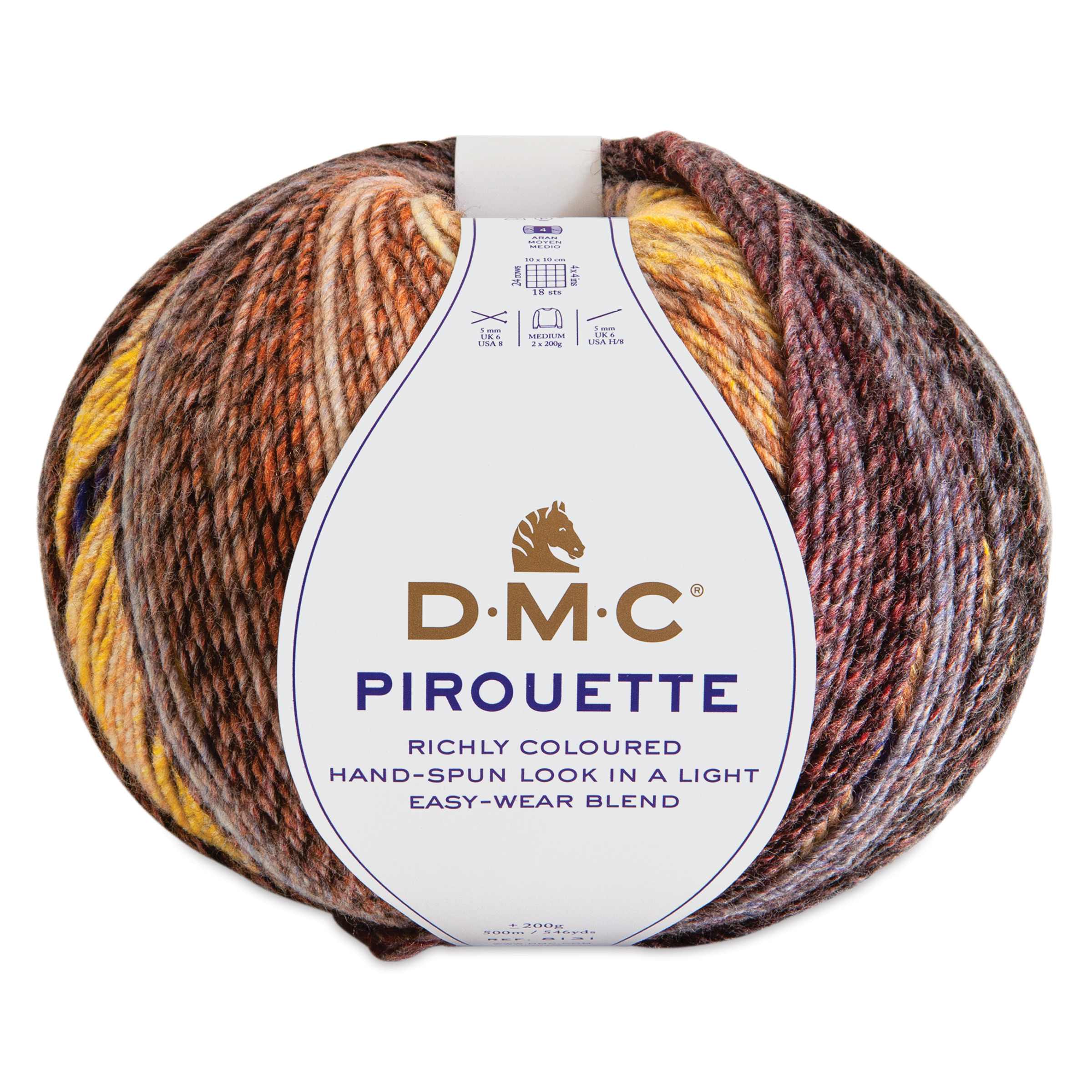 DMC Pirouette Yarn  708 Brown