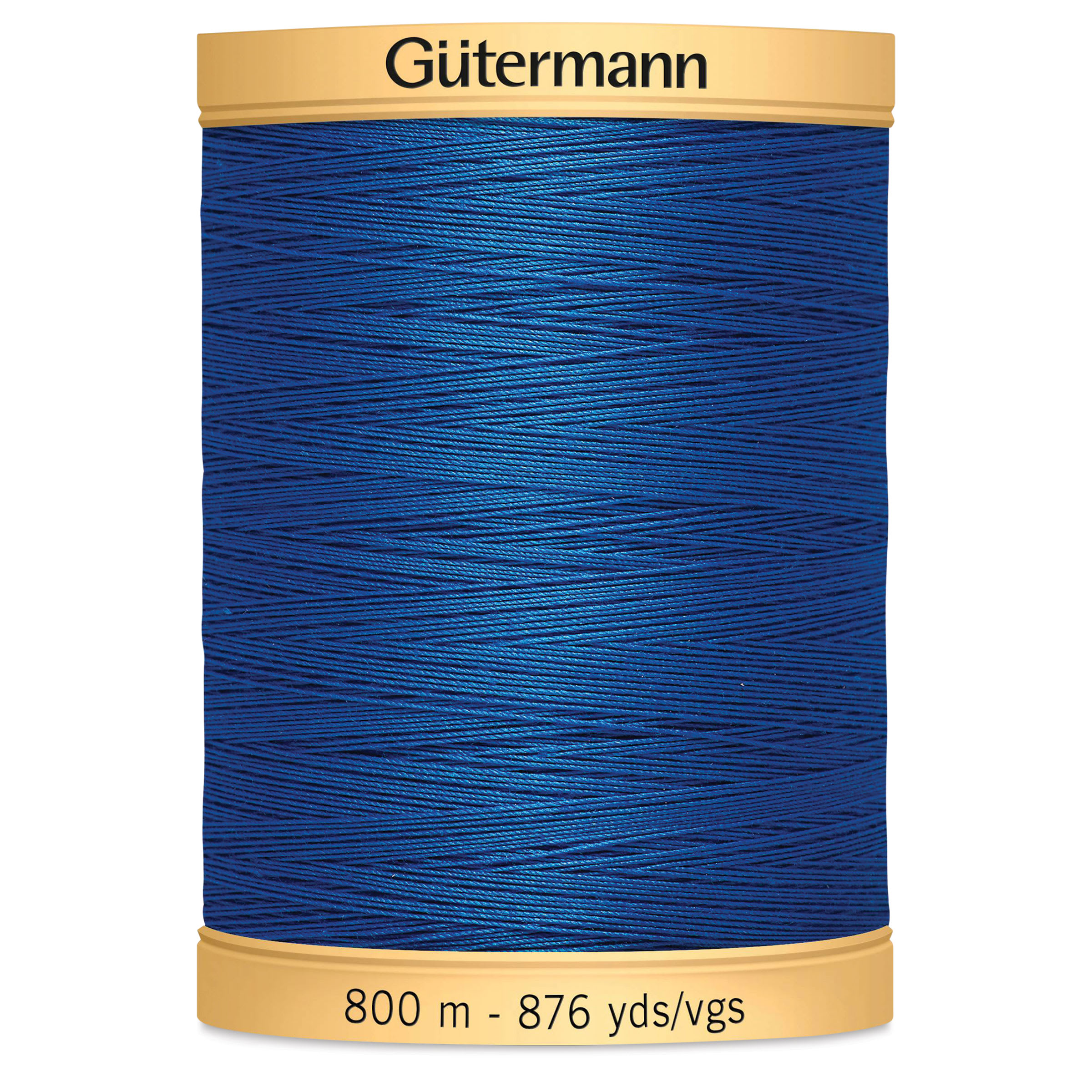 Gutermann Natural Cotton 50 Sewing Thread - Royal Blue, 876 yd Spool